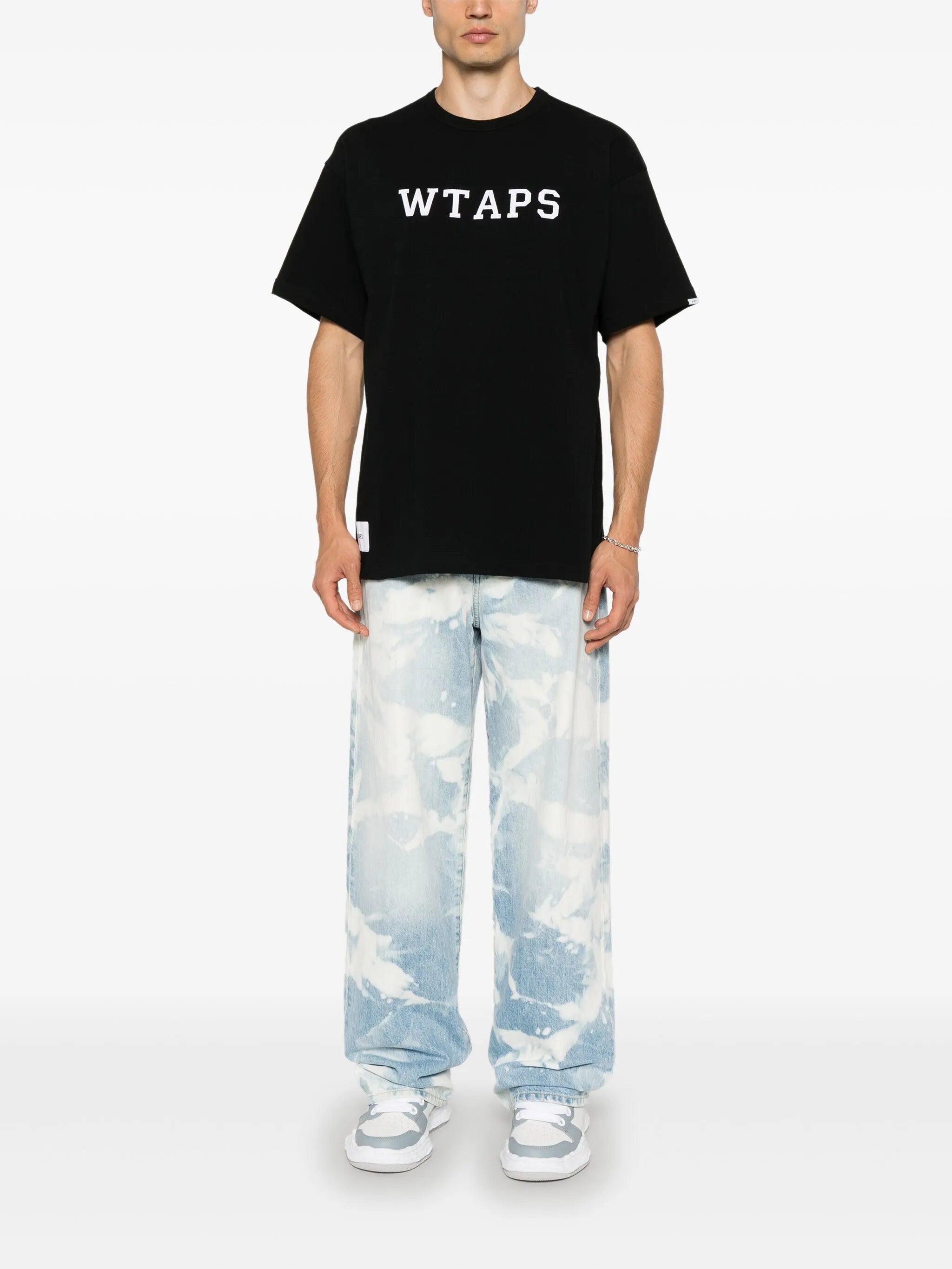 logo-patches cotton T-shirt