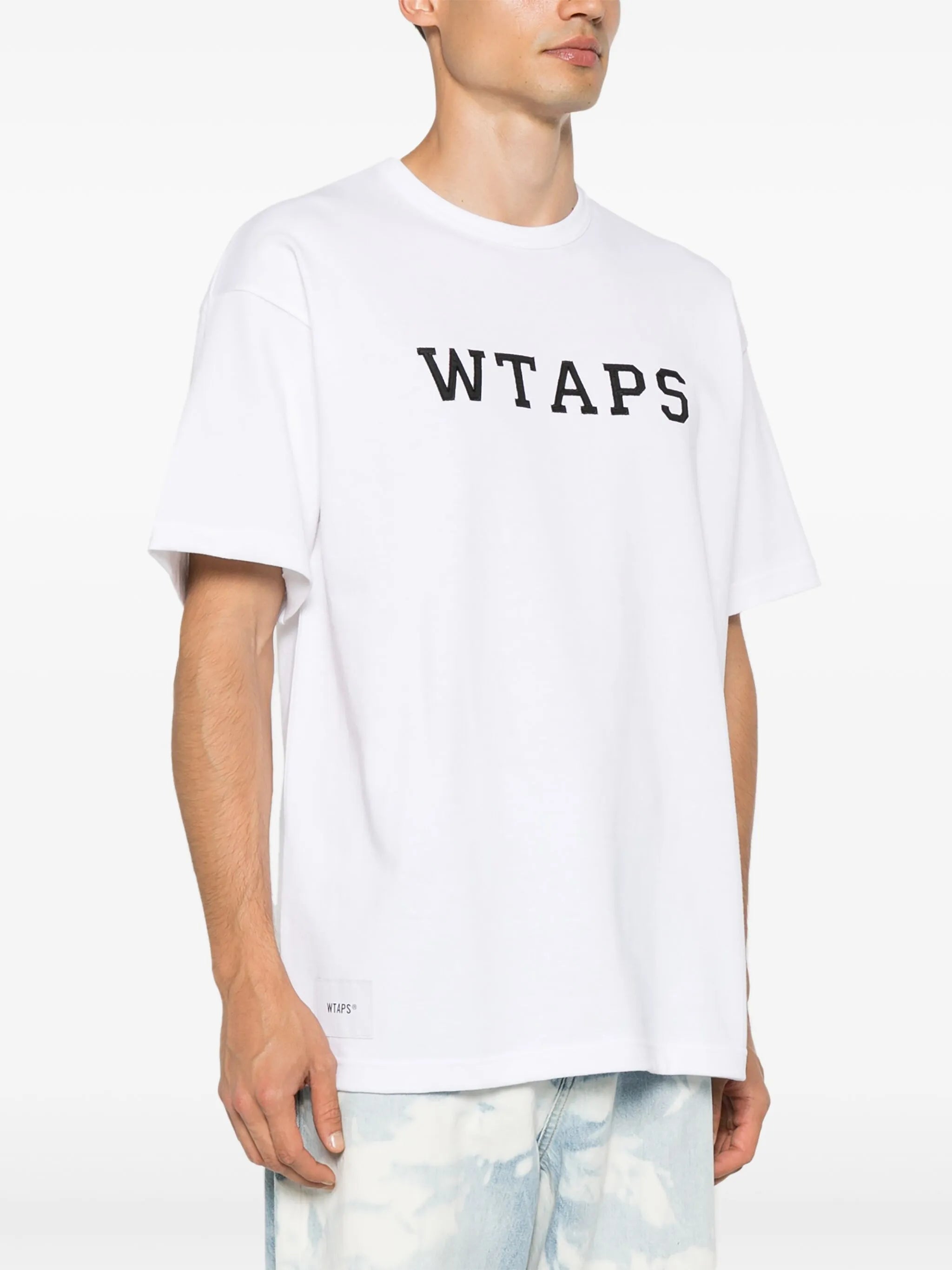 logo-patches cotton T-shirt