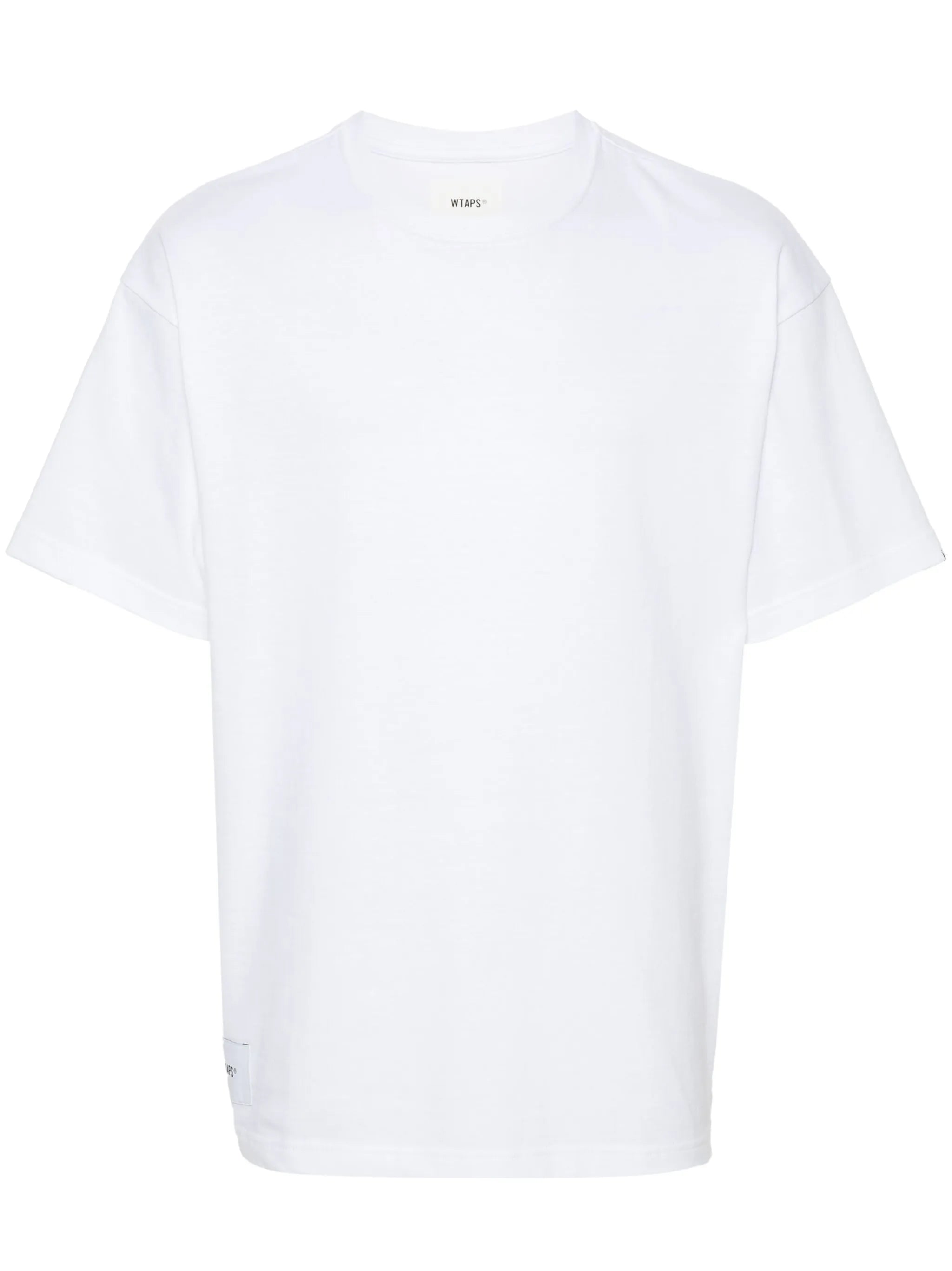 logo-patch cotton T-shirt