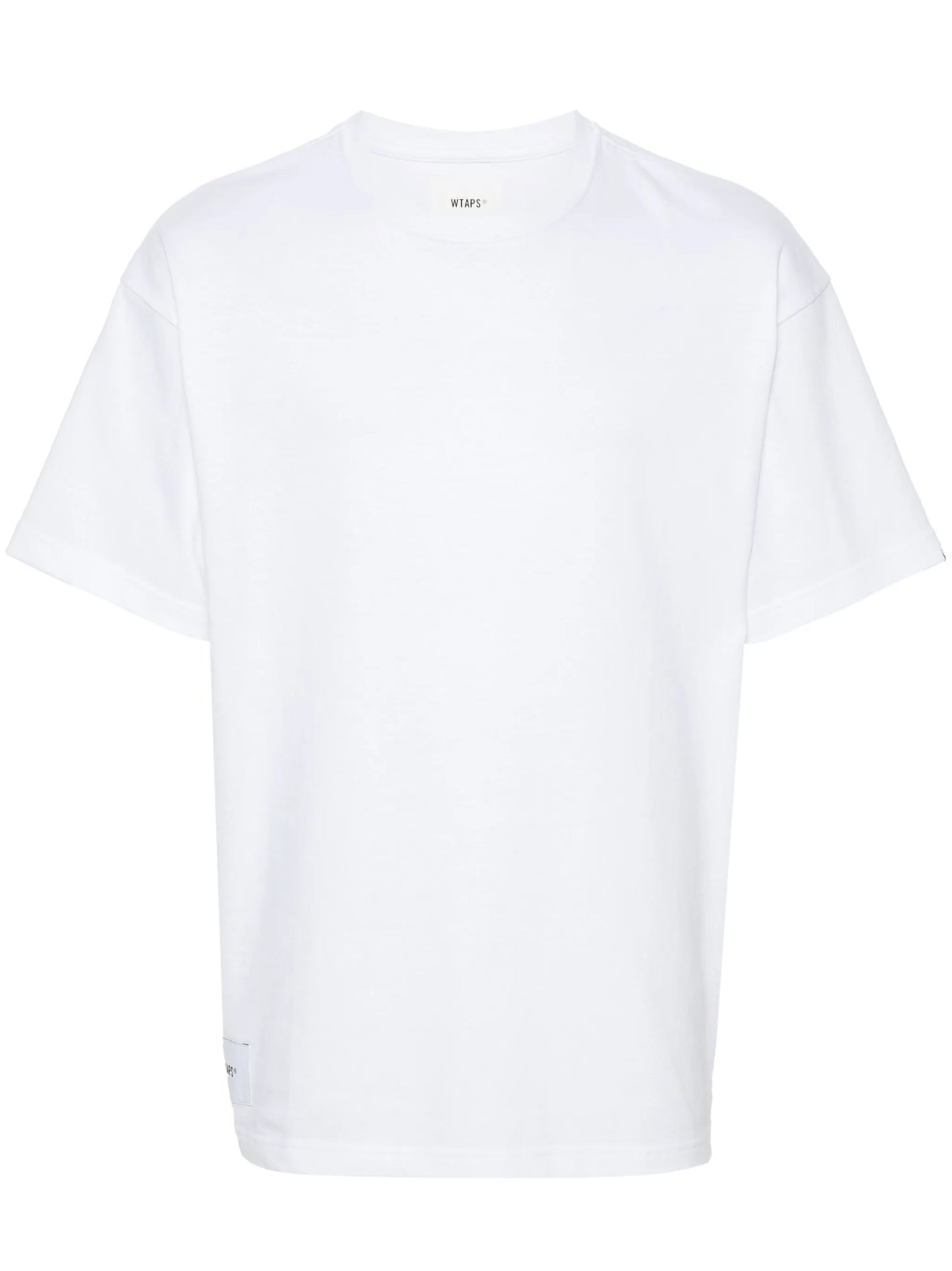 logo-patch cotton T-shirt