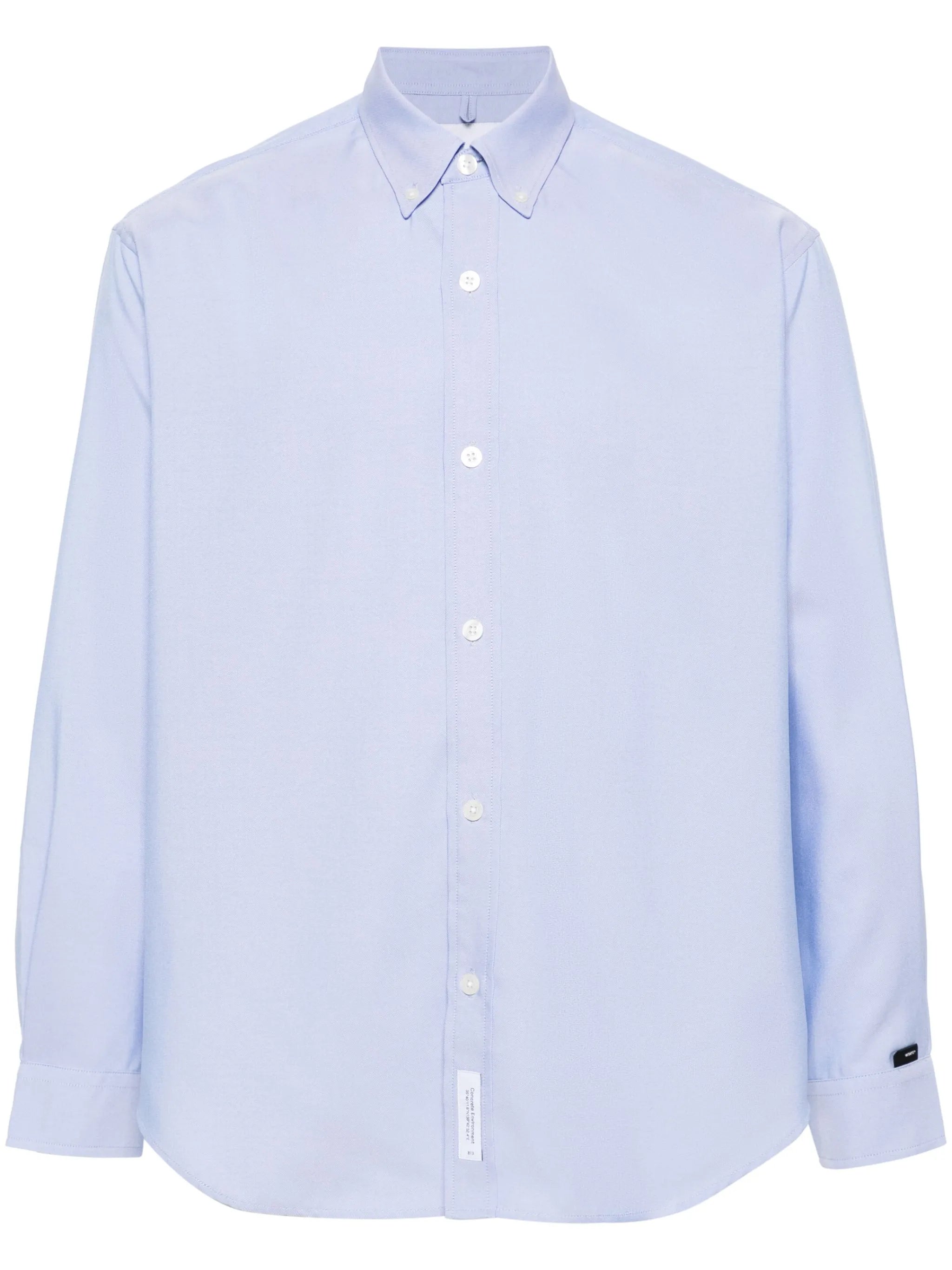 button-down collar long-sleeve shirt