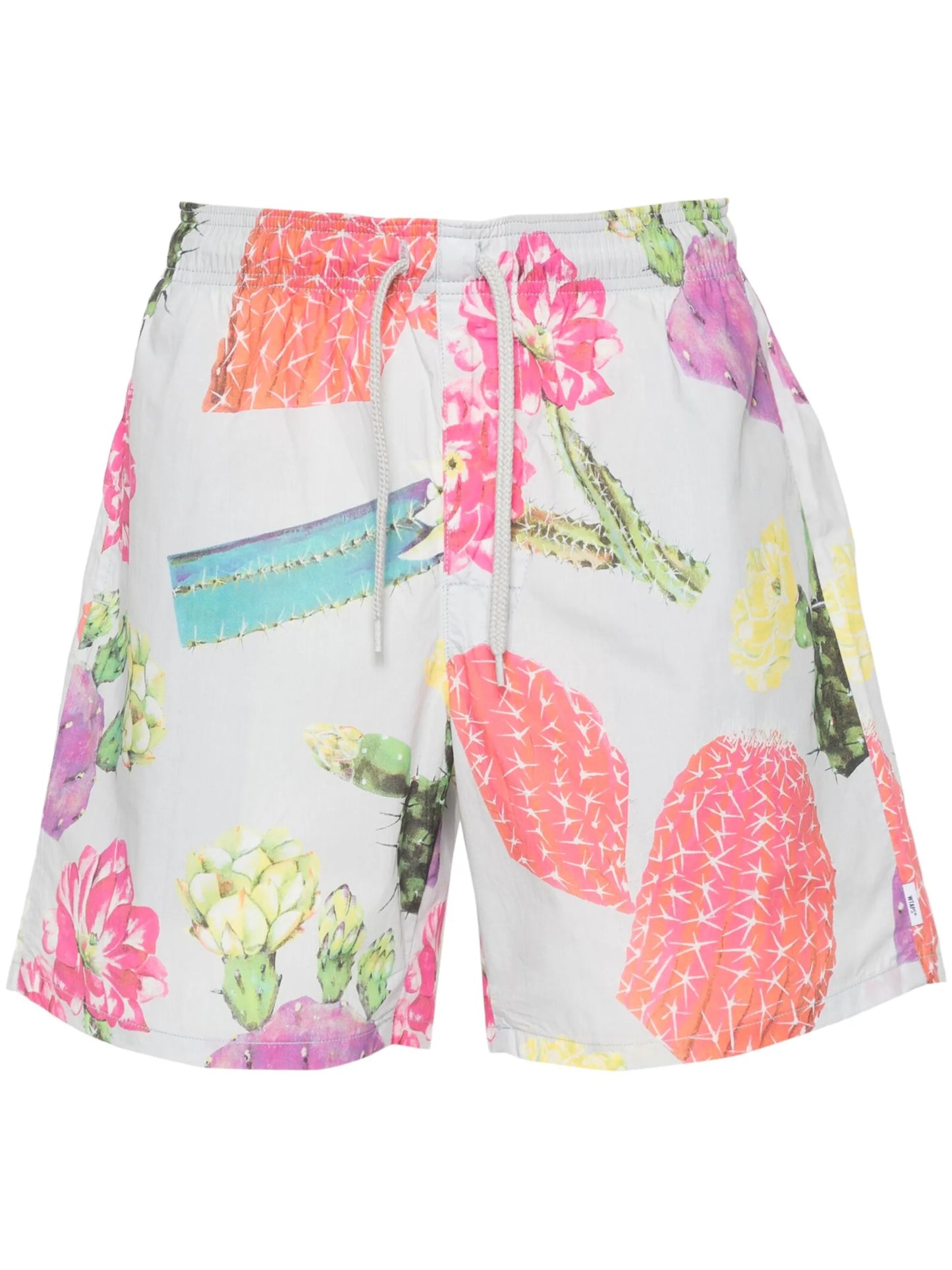 cacti-print shorts