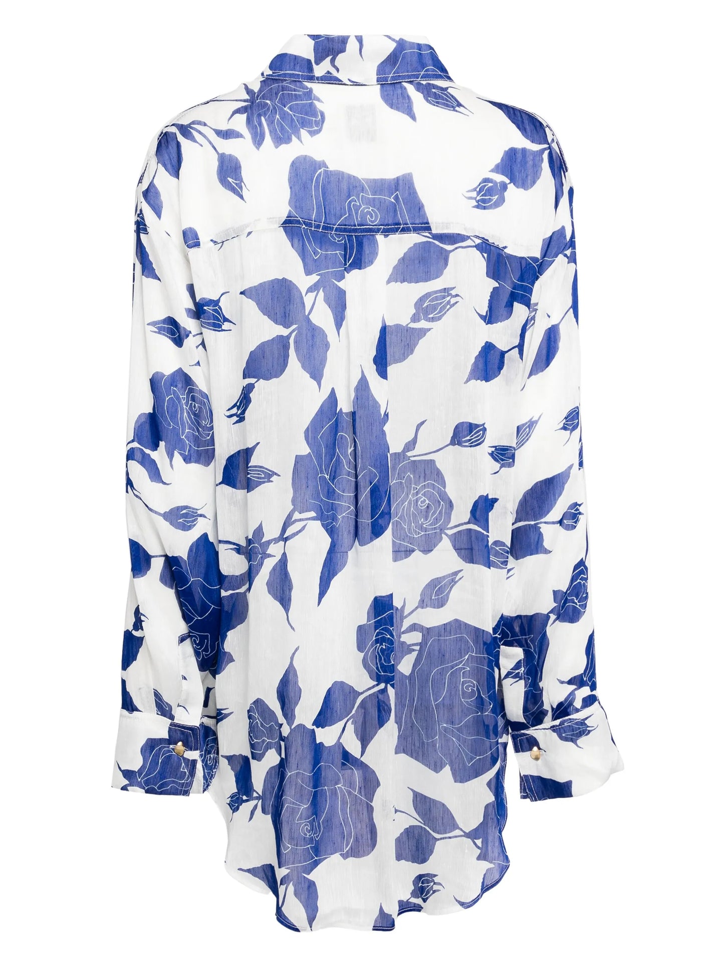 Belonging floral-print shirt