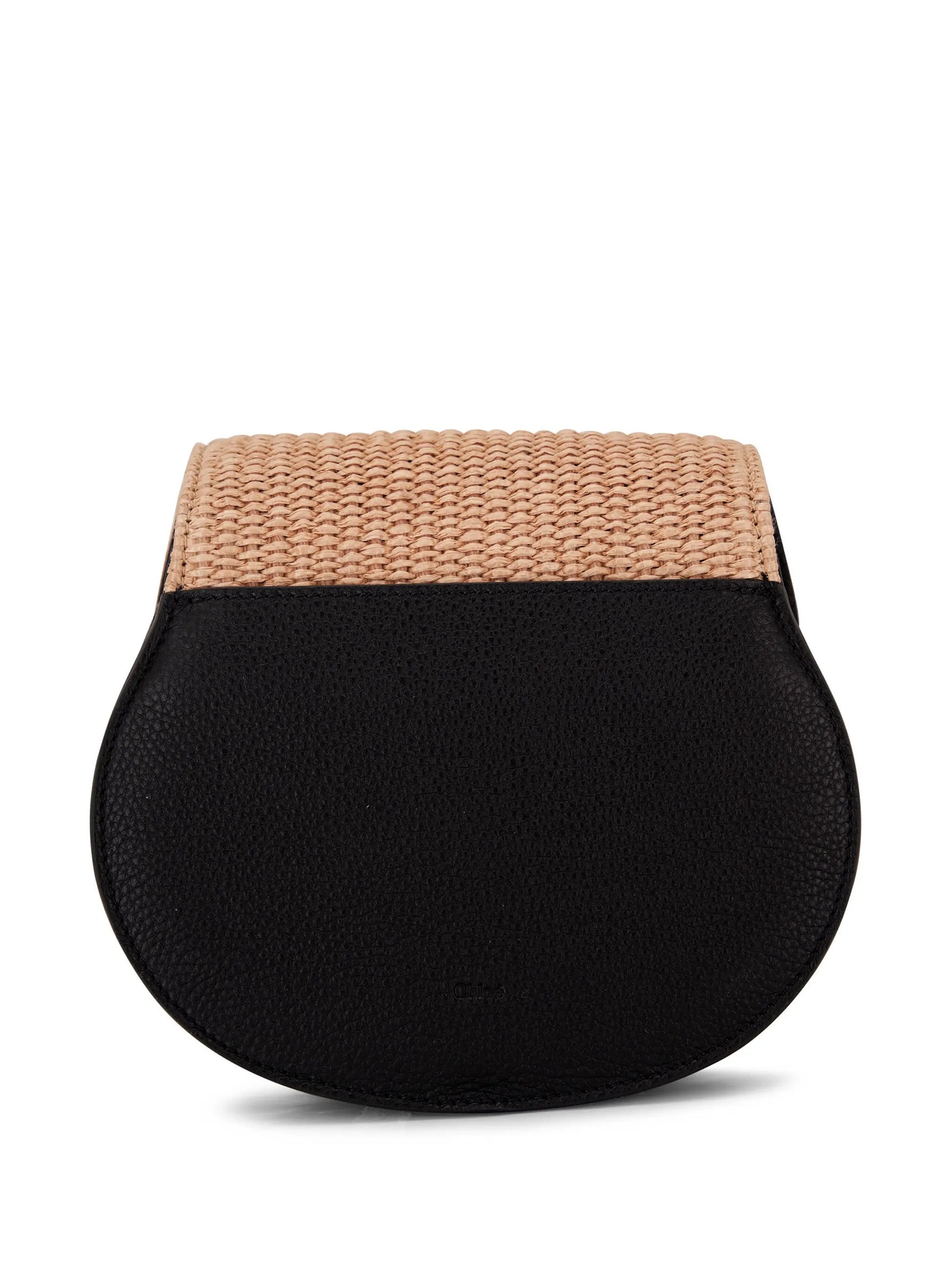 small Marcie leather-piping crossbody bag