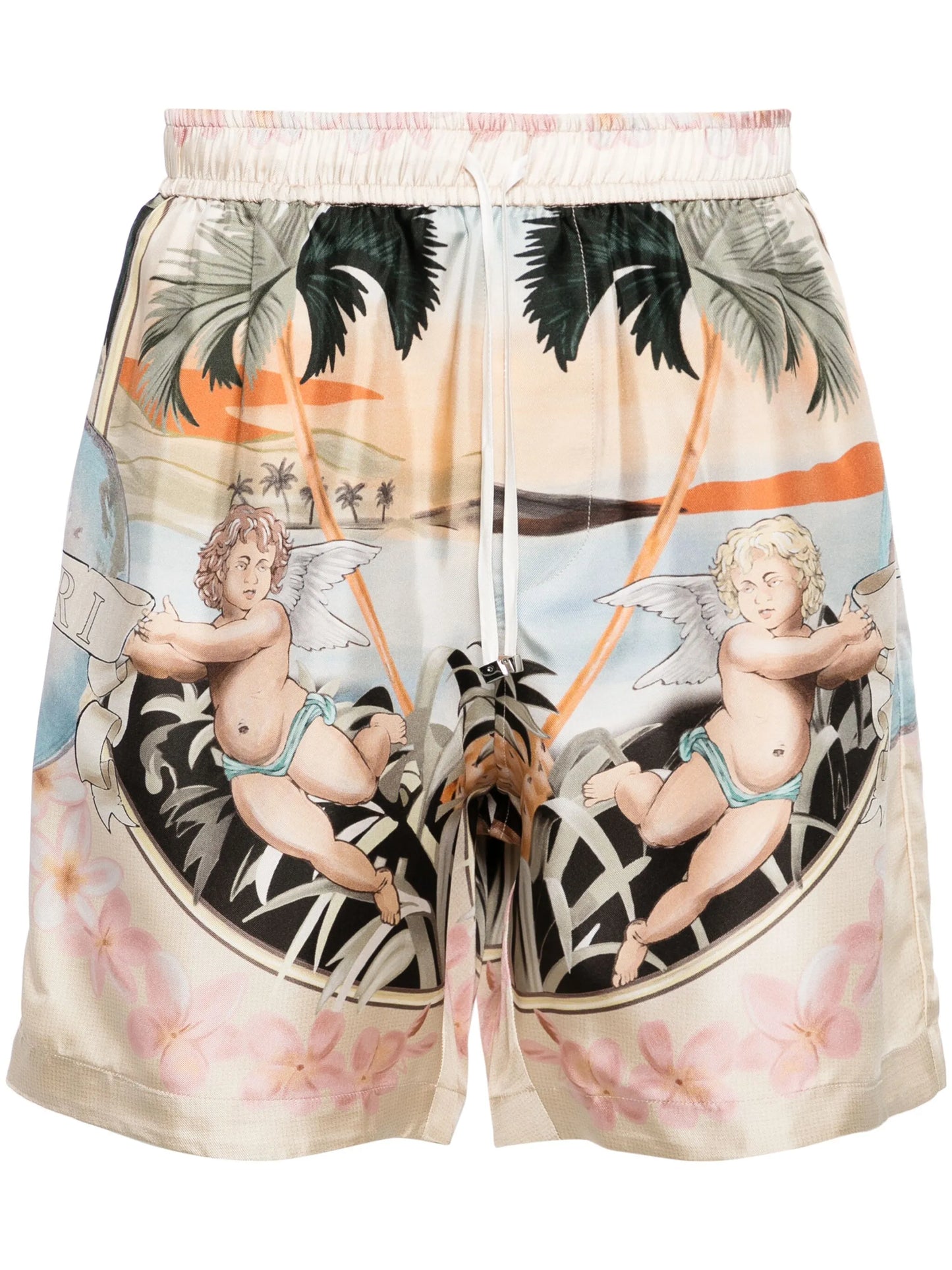 H-Hose Kurz silk shorts