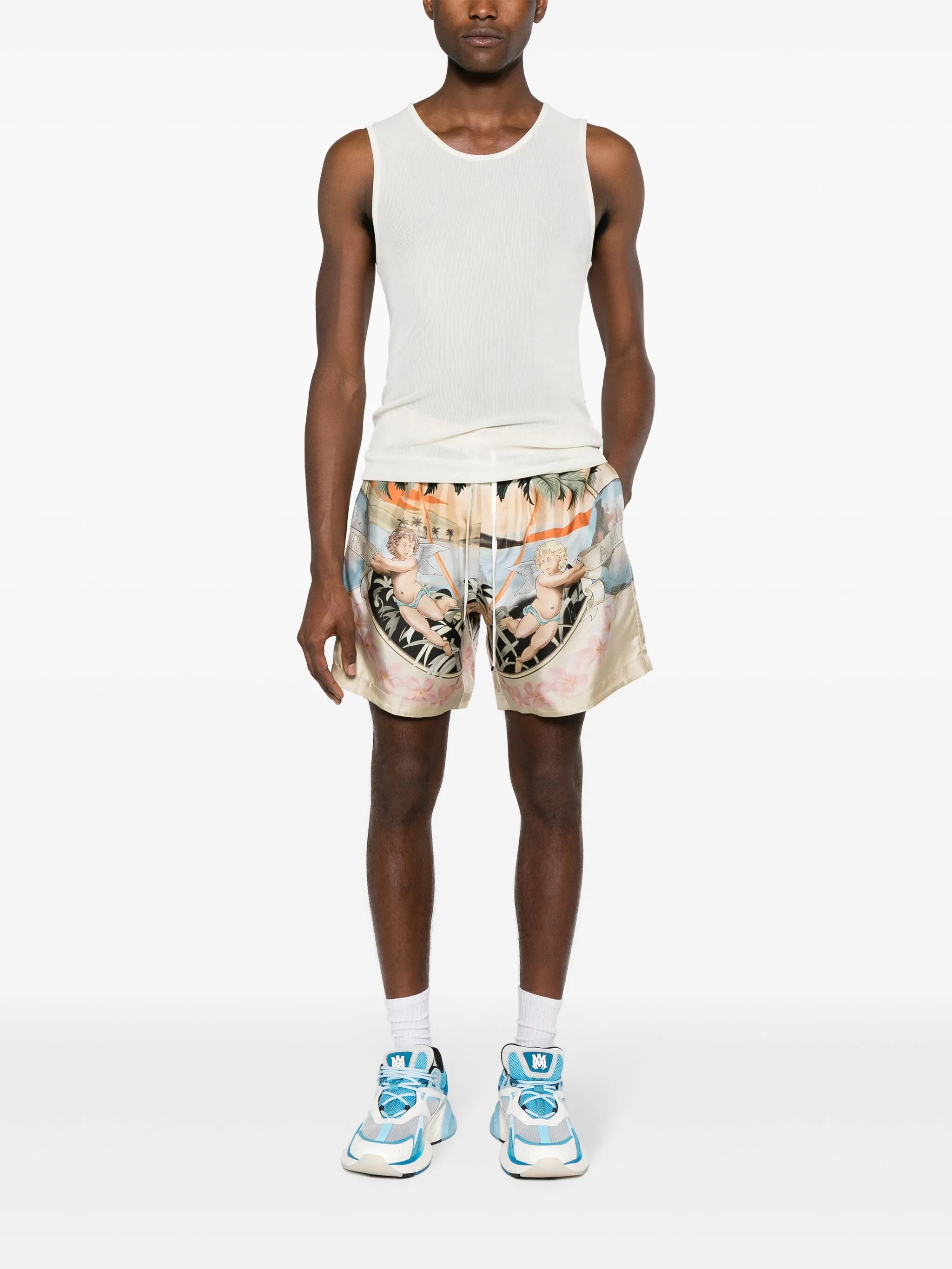 H-Hose Kurz silk shorts