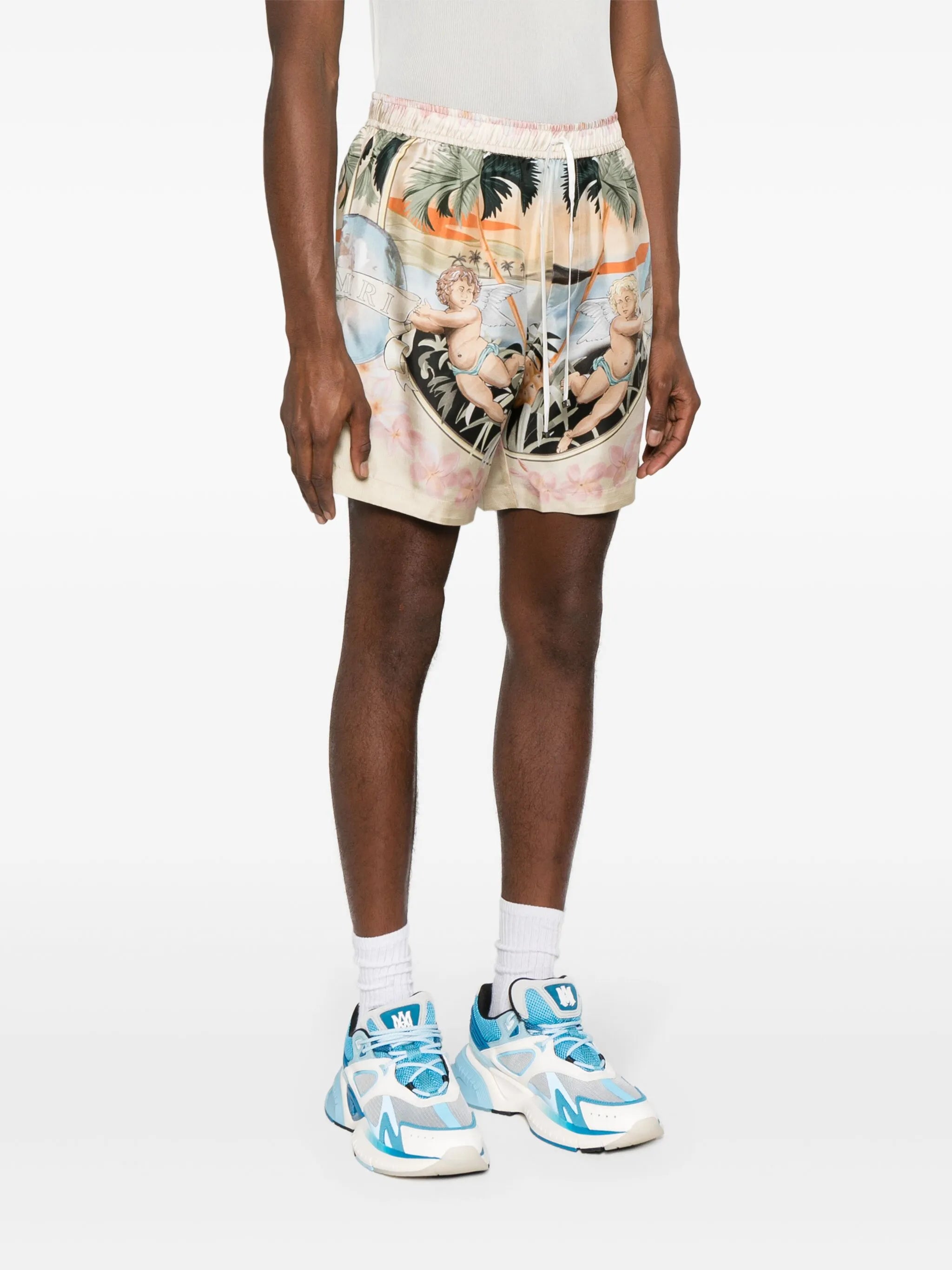 H-Hose Kurz silk shorts