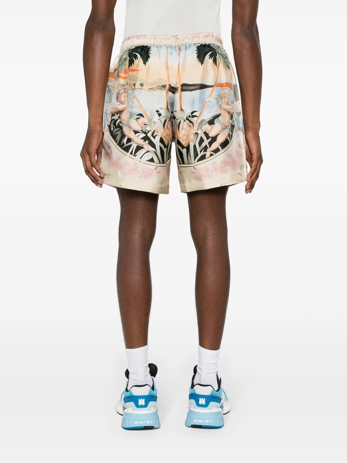 H-Hose Kurz silk shorts