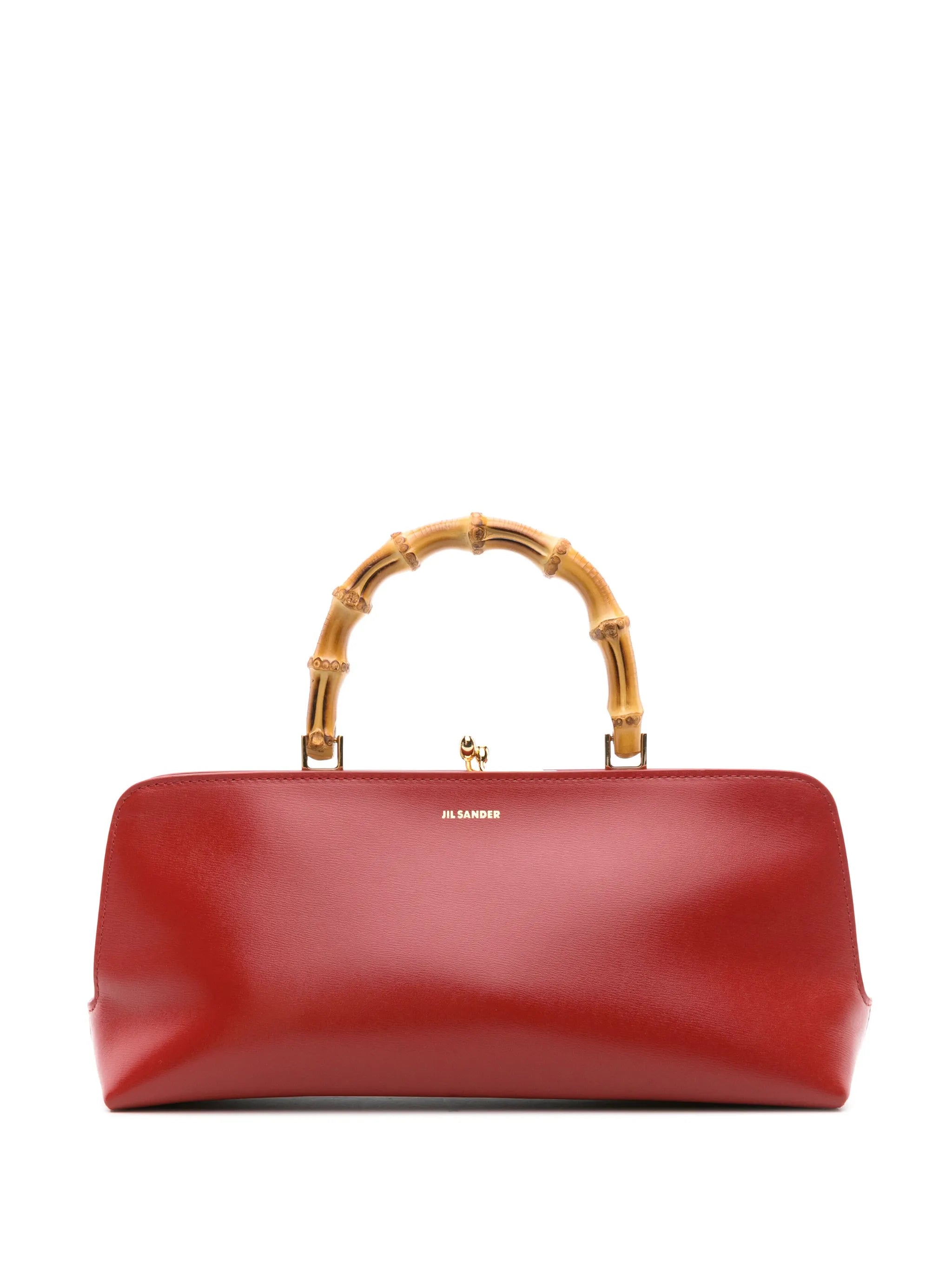 small Goji leather tote bag