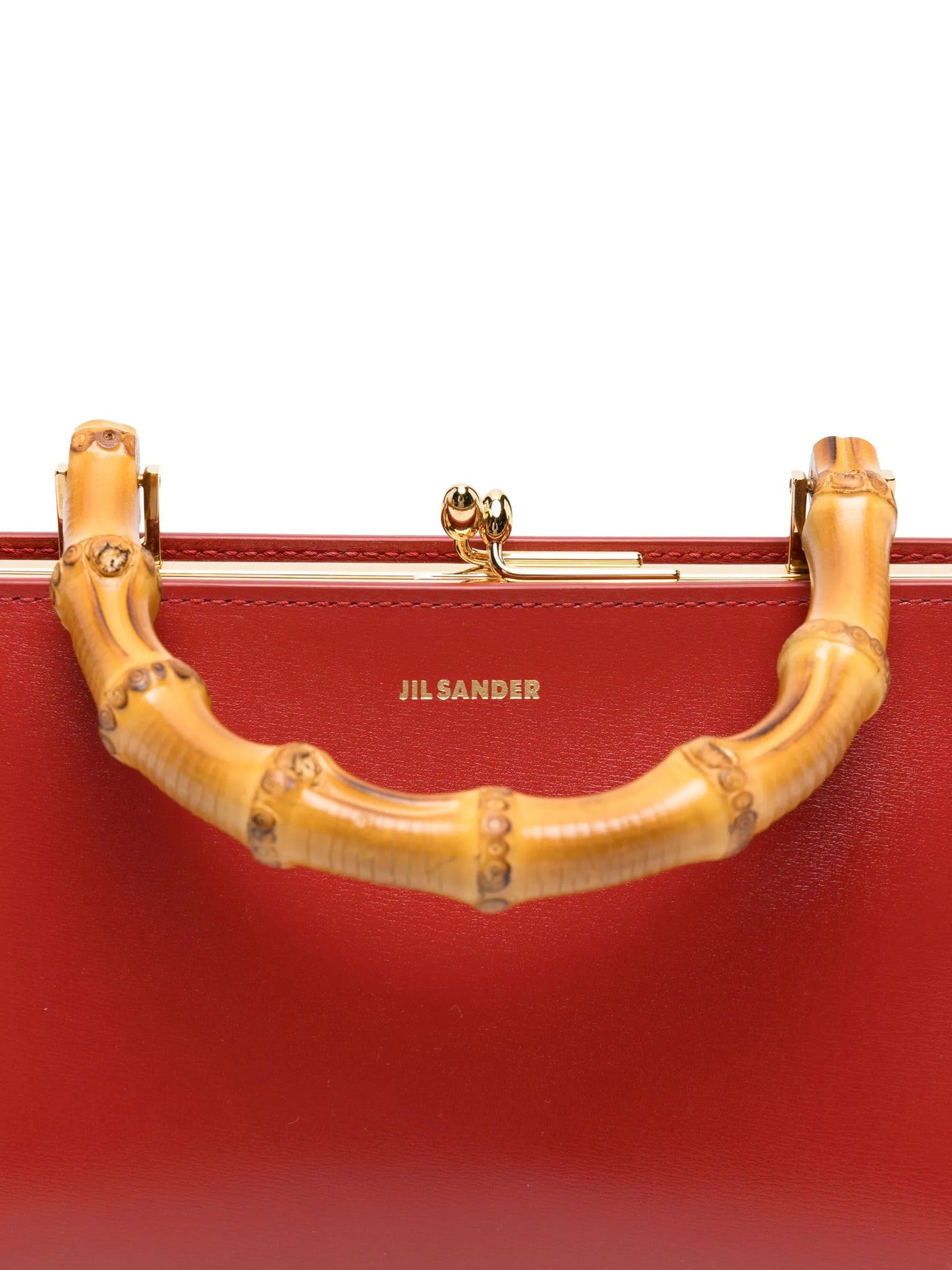 small Goji leather tote bag