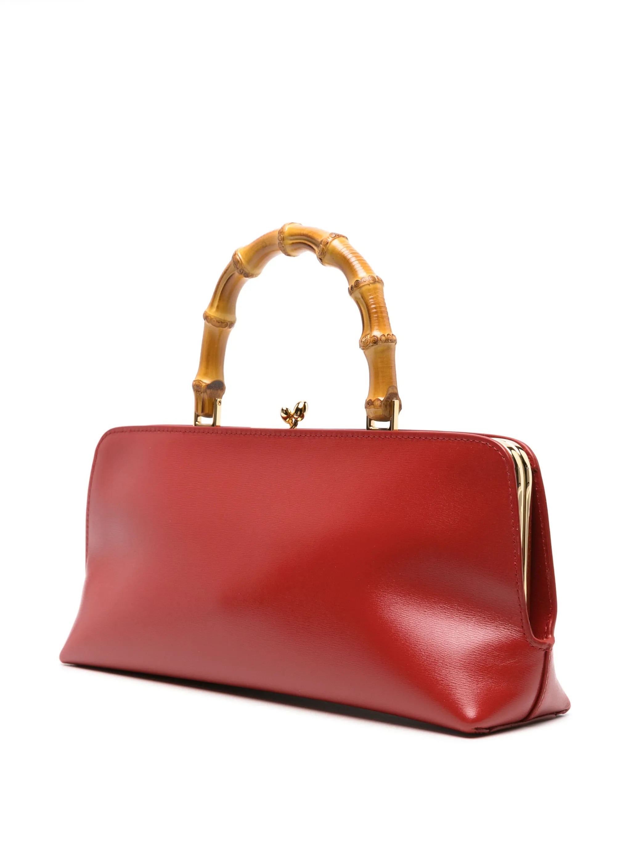 small Goji leather tote bag