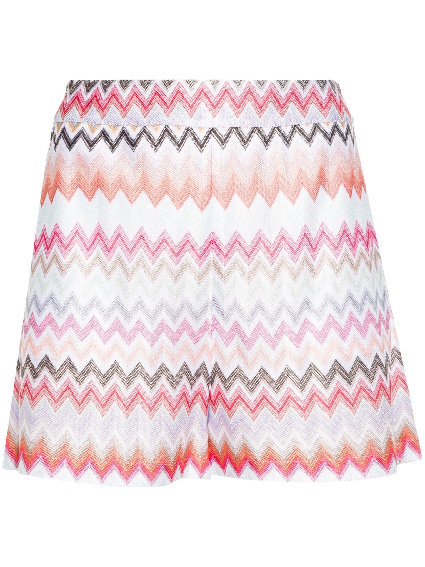 zigzag-woven shorts