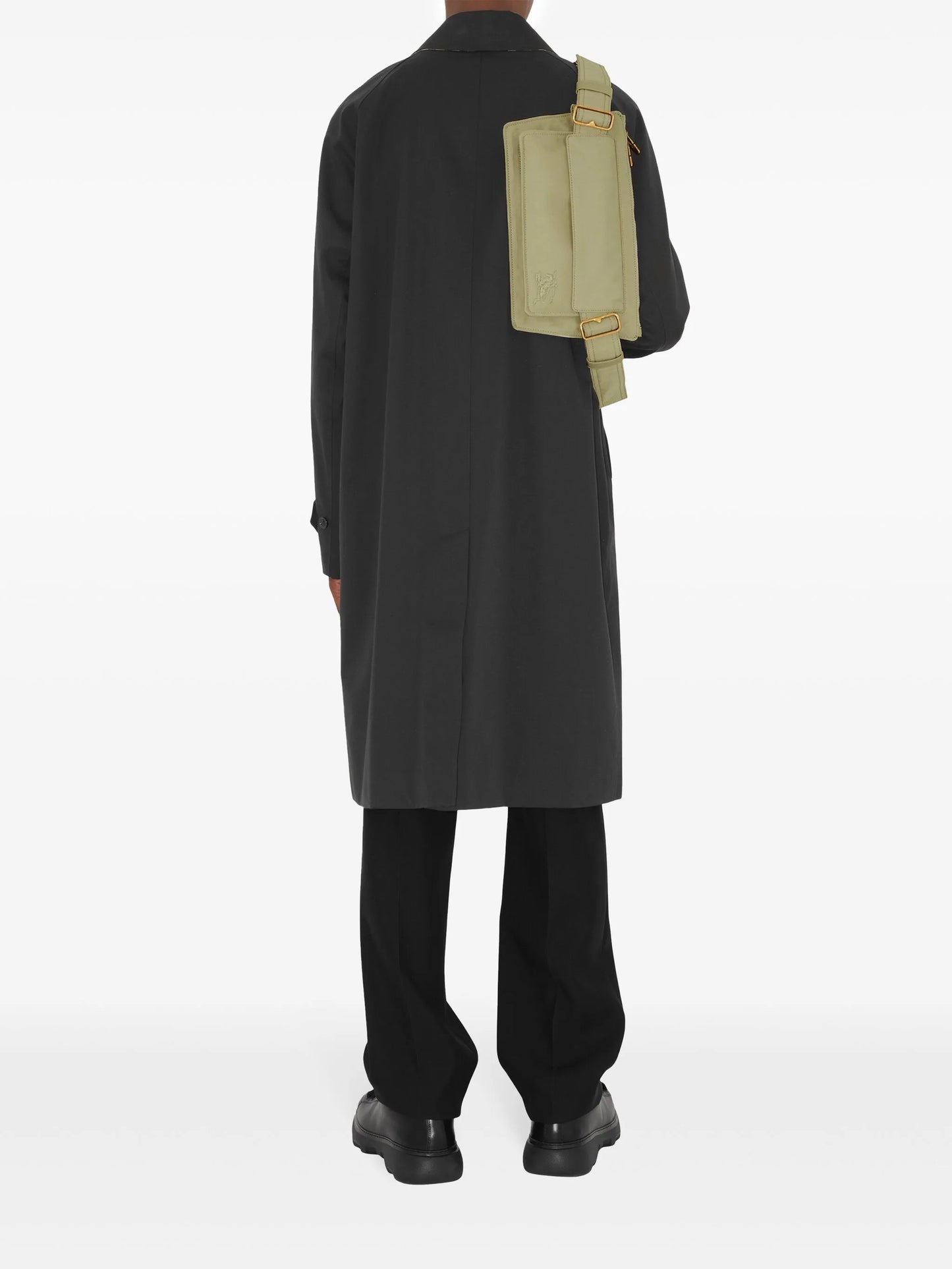 Trench logo-embroidered belt bag