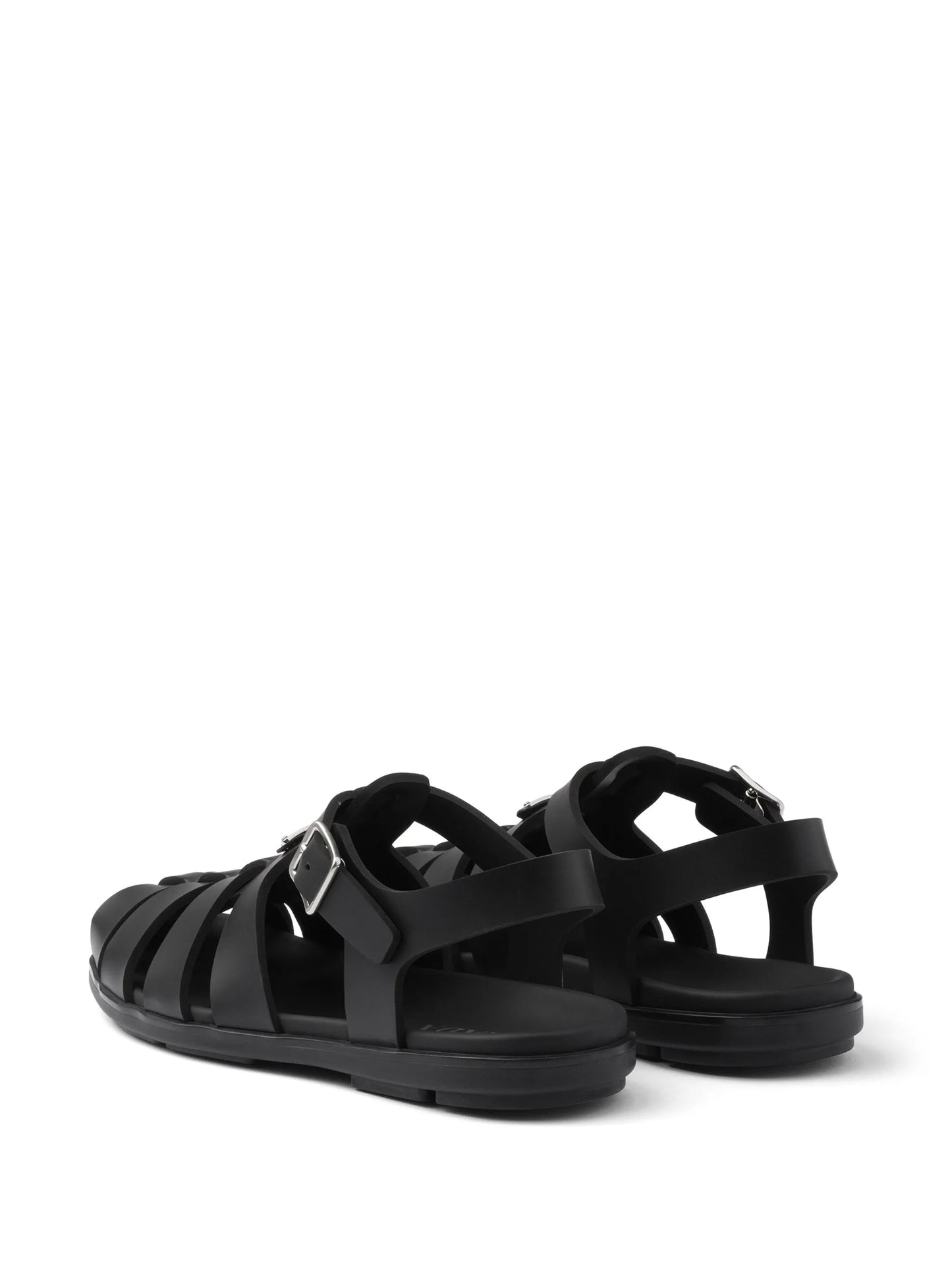 triangle-logo sandals