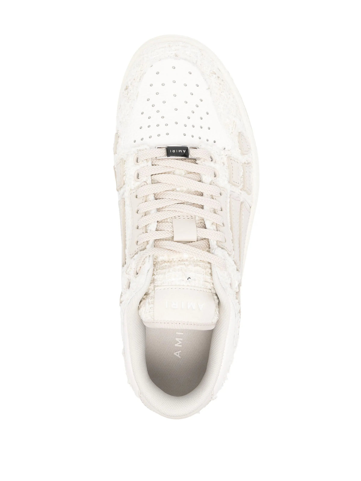 Cruise tweed leather sneakers