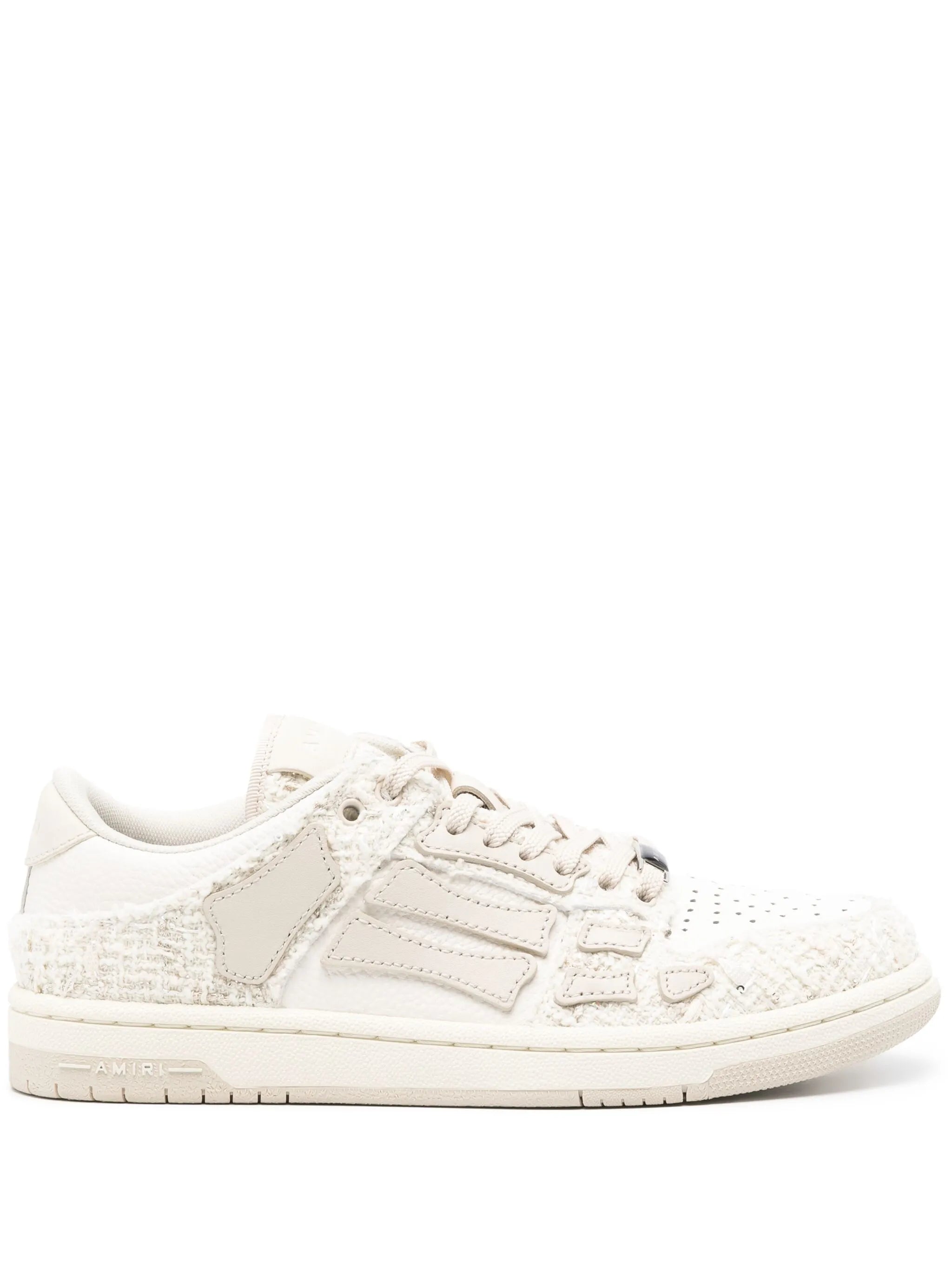 Cruise tweed leather sneakers