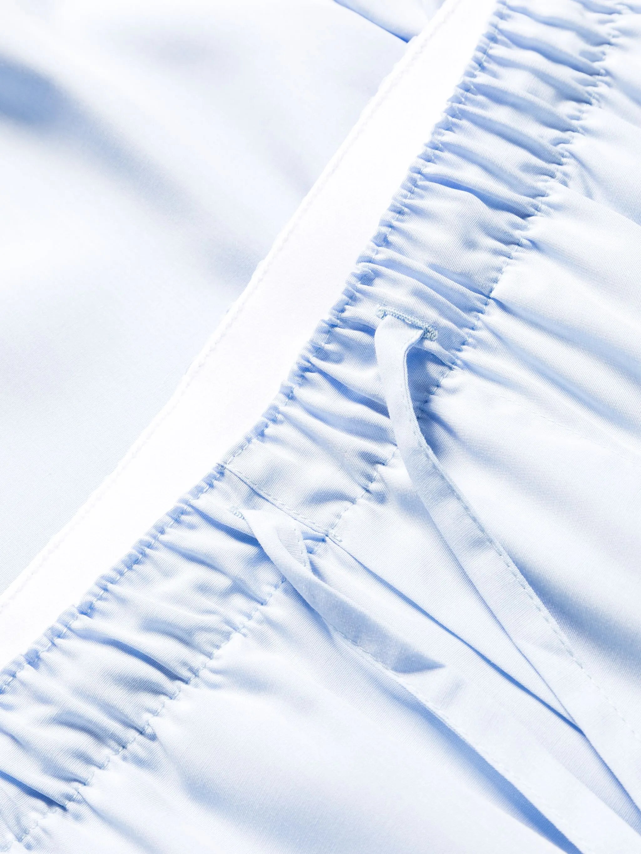 elasticated-waist lyocell trousers