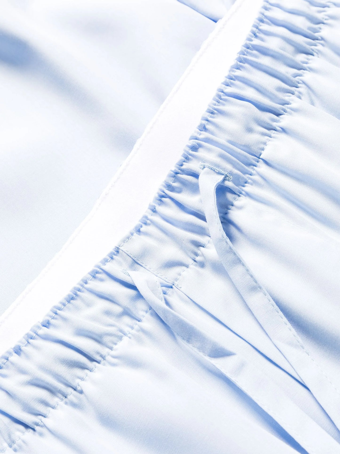 elasticated-waist lyocell trousers
