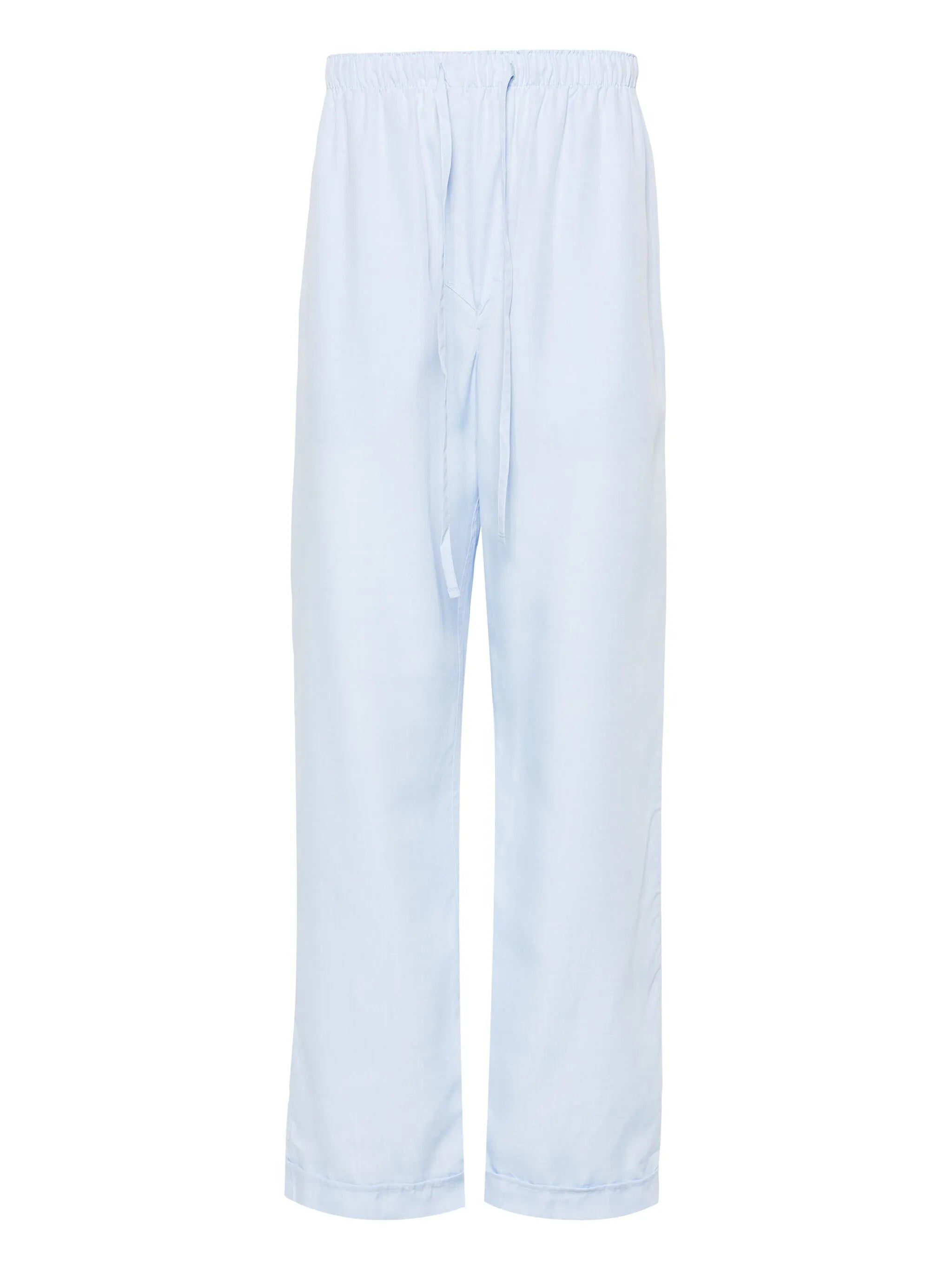 elasticated-waist lyocell trousers
