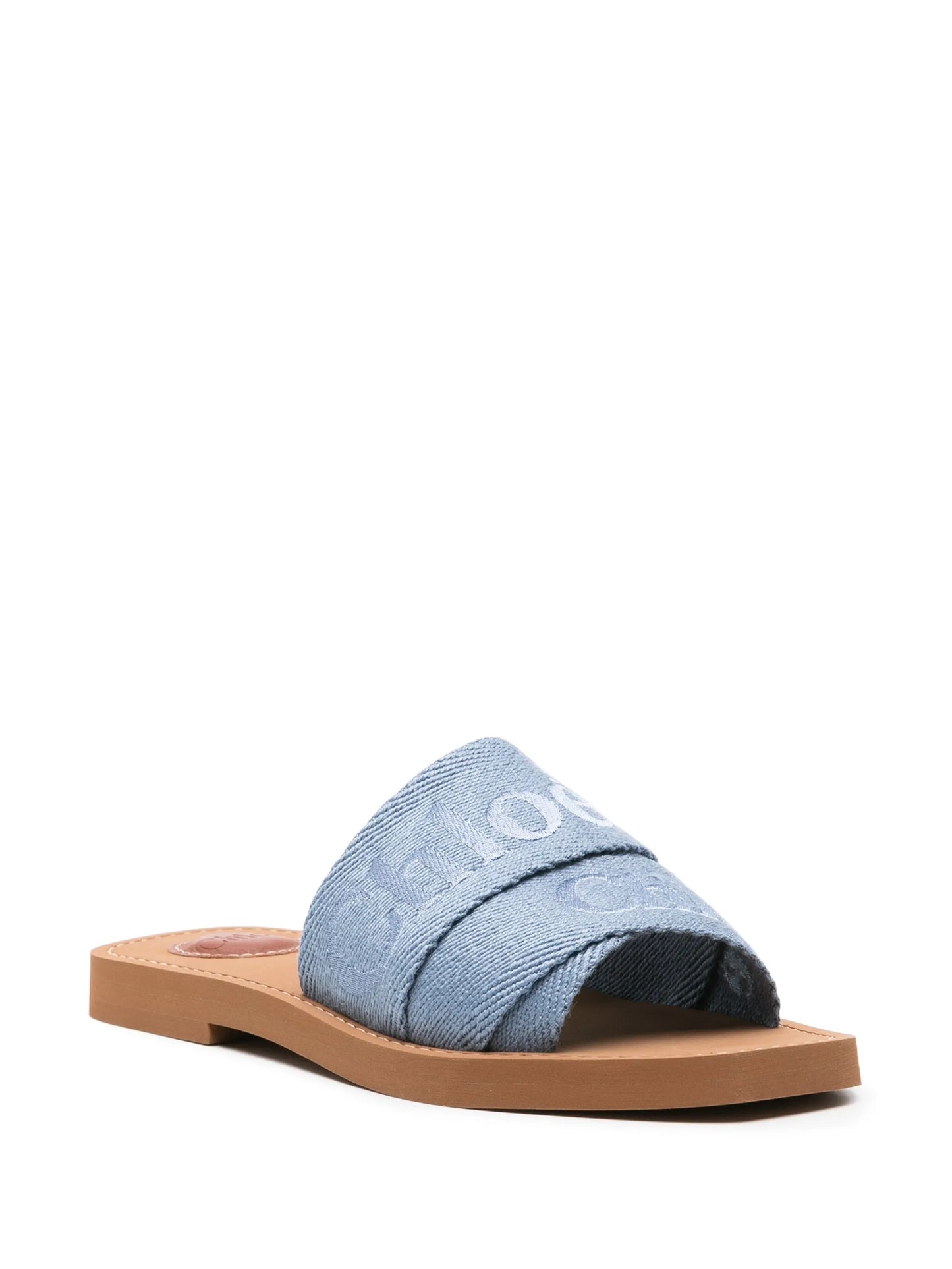 Woody logo-embroidered sandals