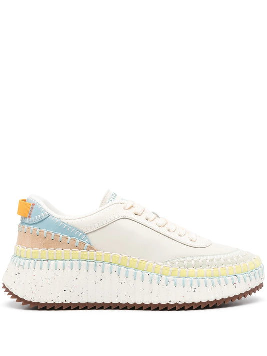 Nama panelled-design sneakers