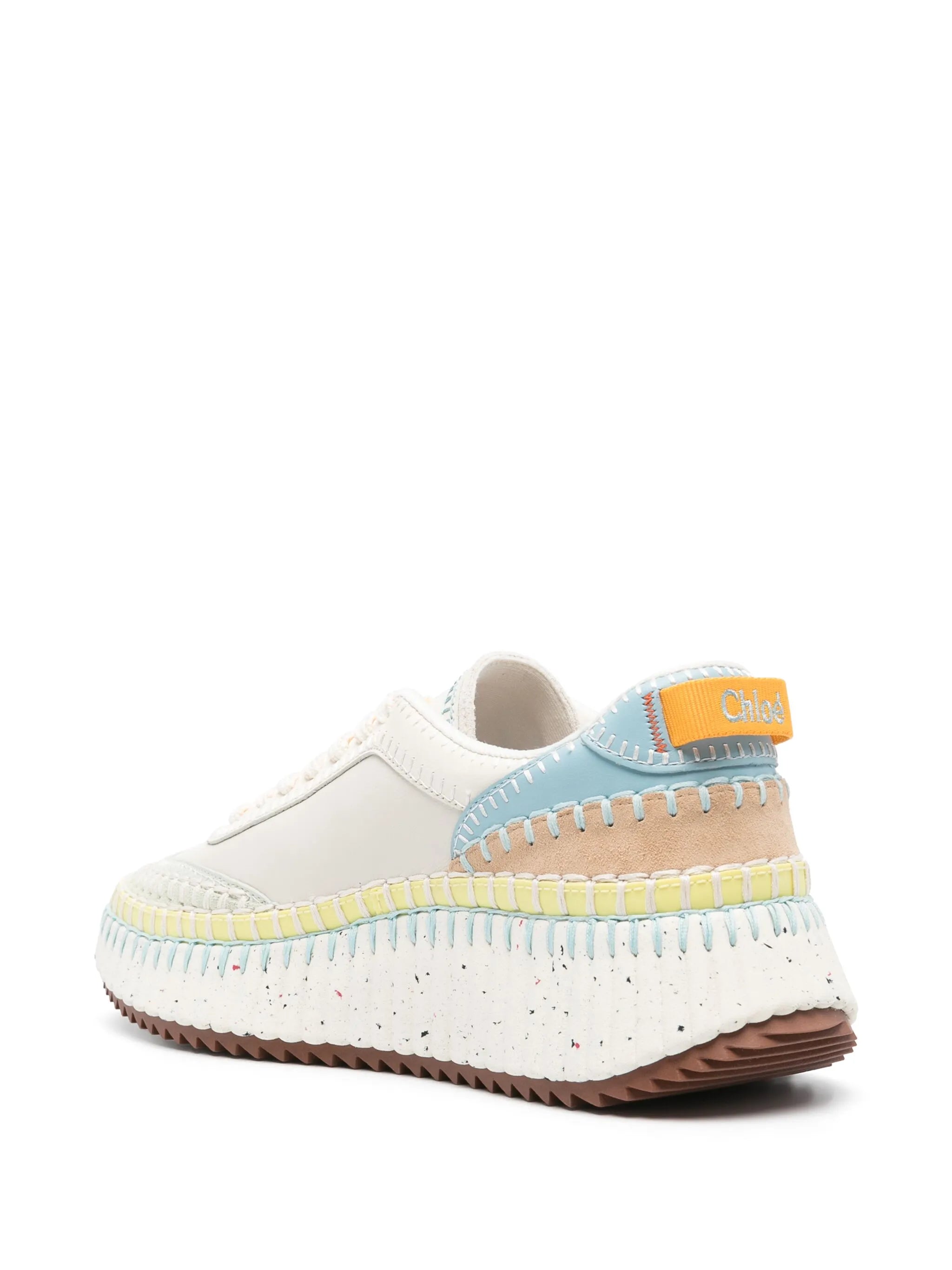 Nama panelled-design sneakers