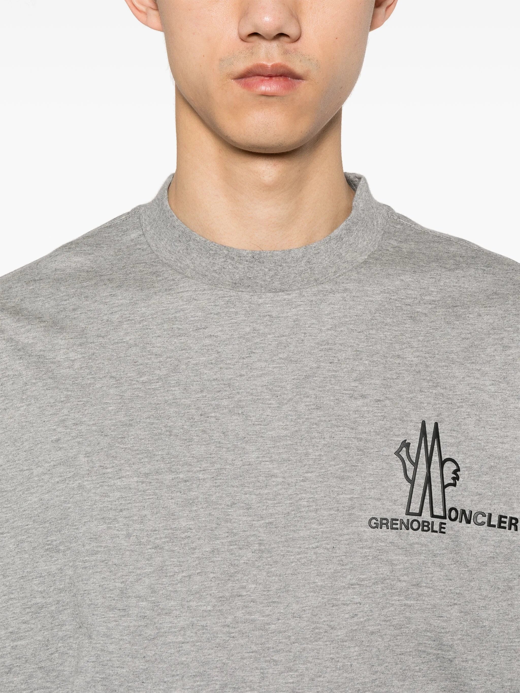 logo-appliqué cotton sweatshirt