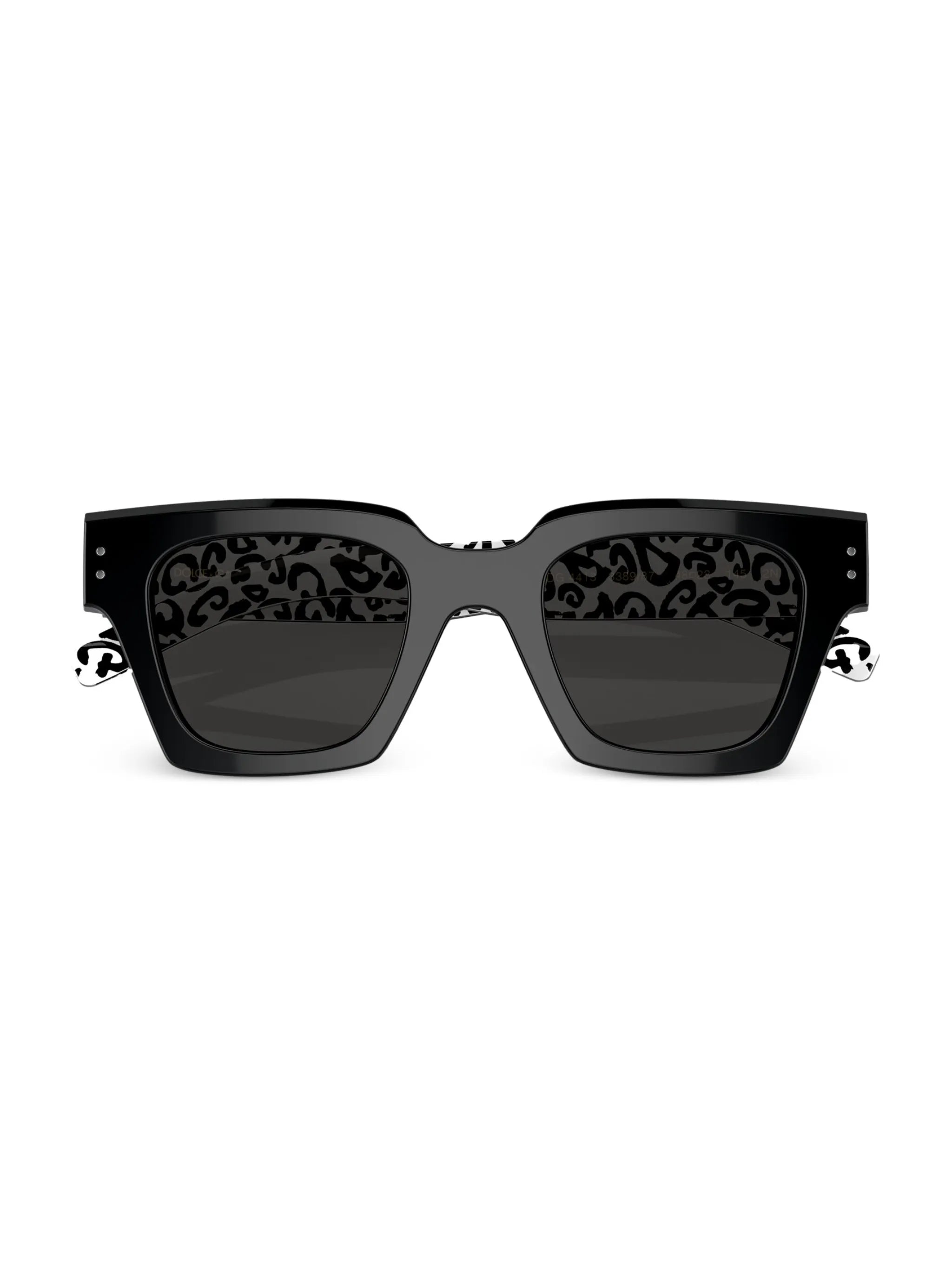 Printed-arm sunglasses