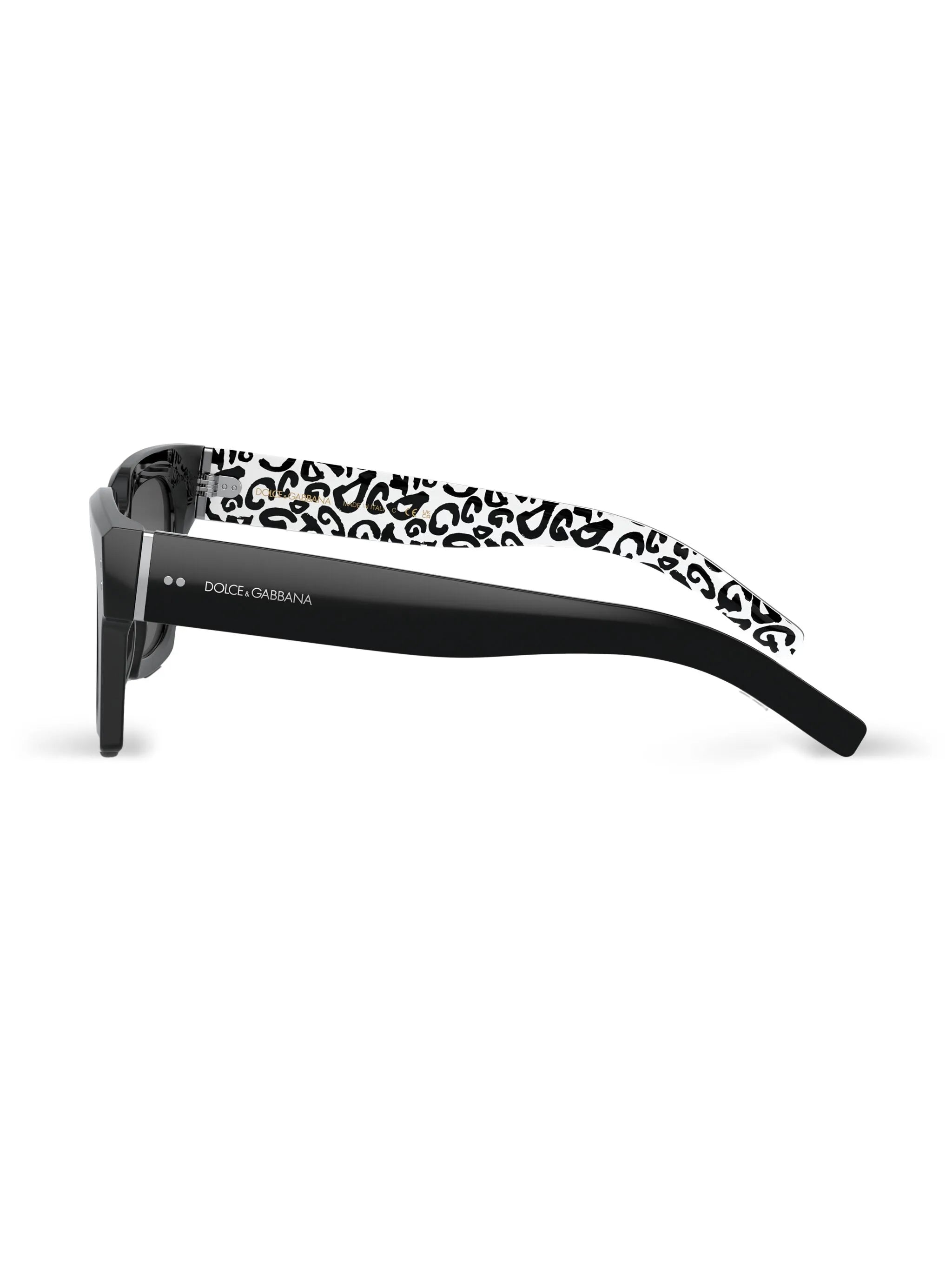Printed-arm sunglasses