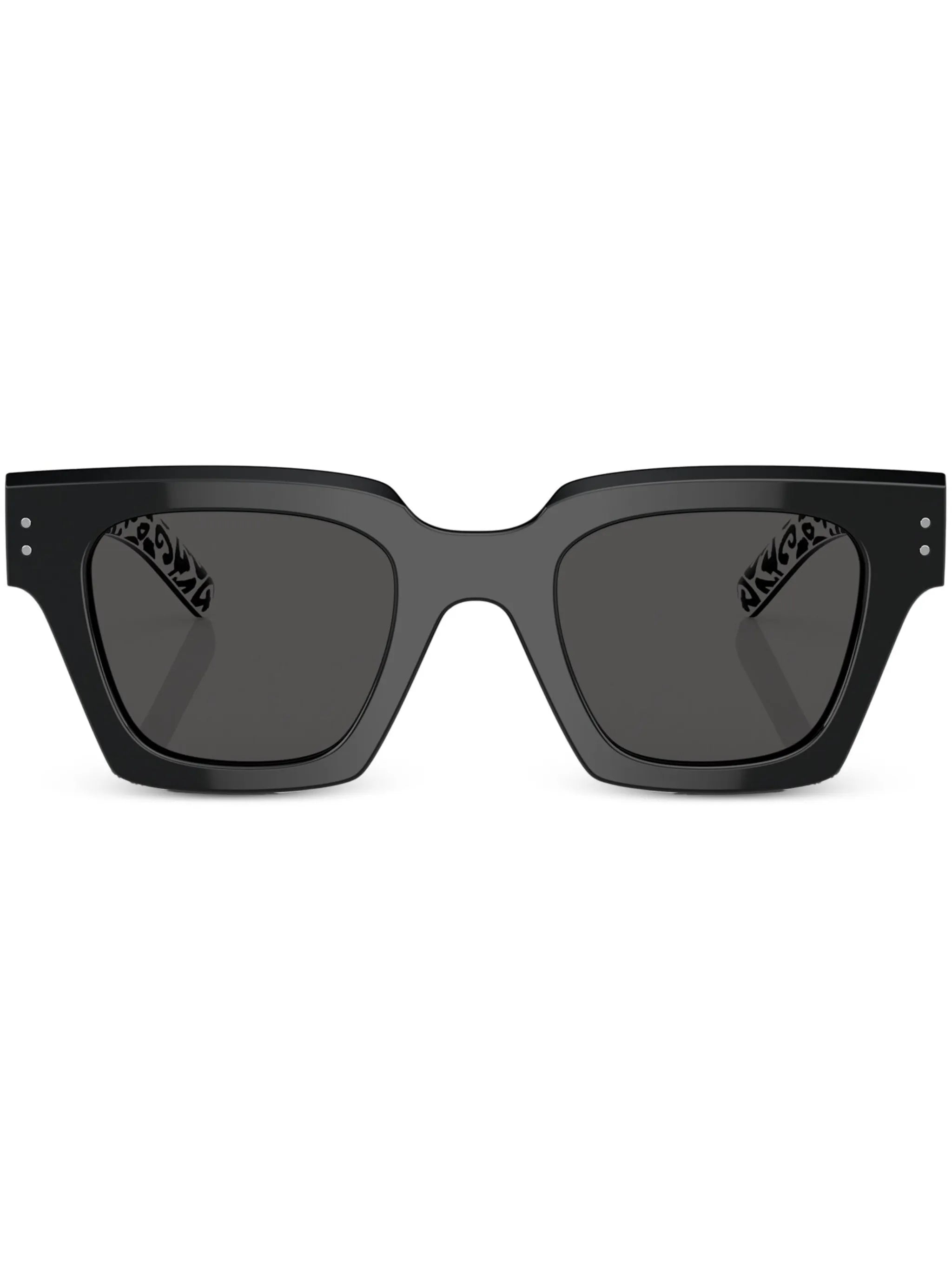 Printed-arm sunglasses