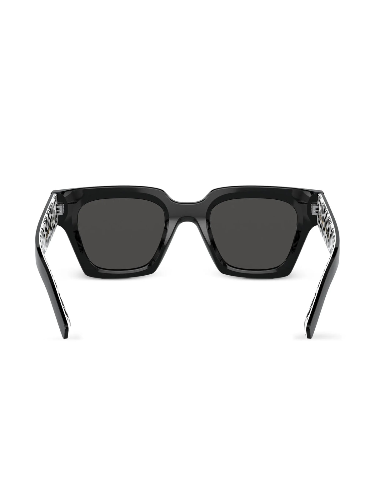 Printed-arm sunglasses