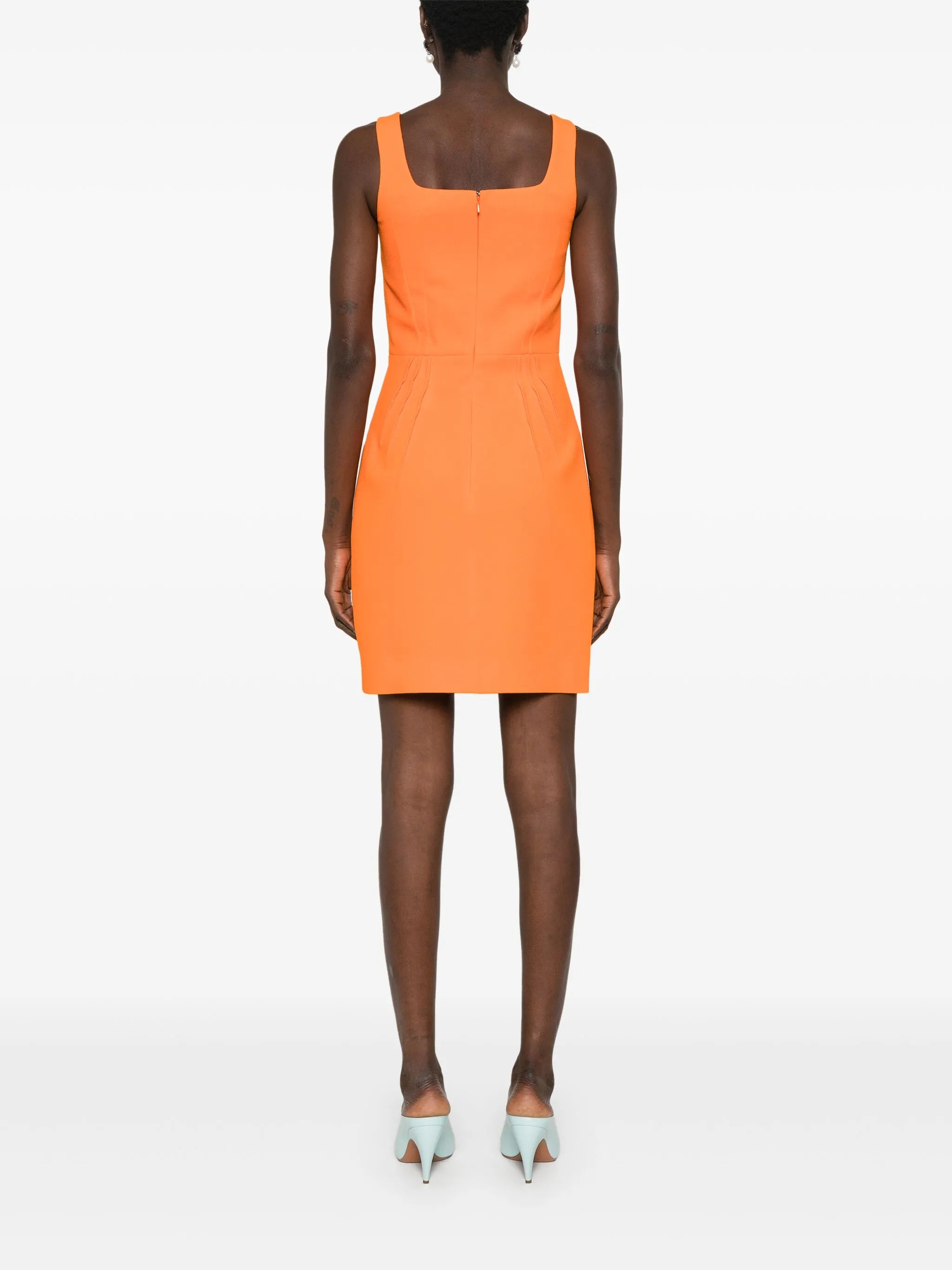 Salma textured mini dress