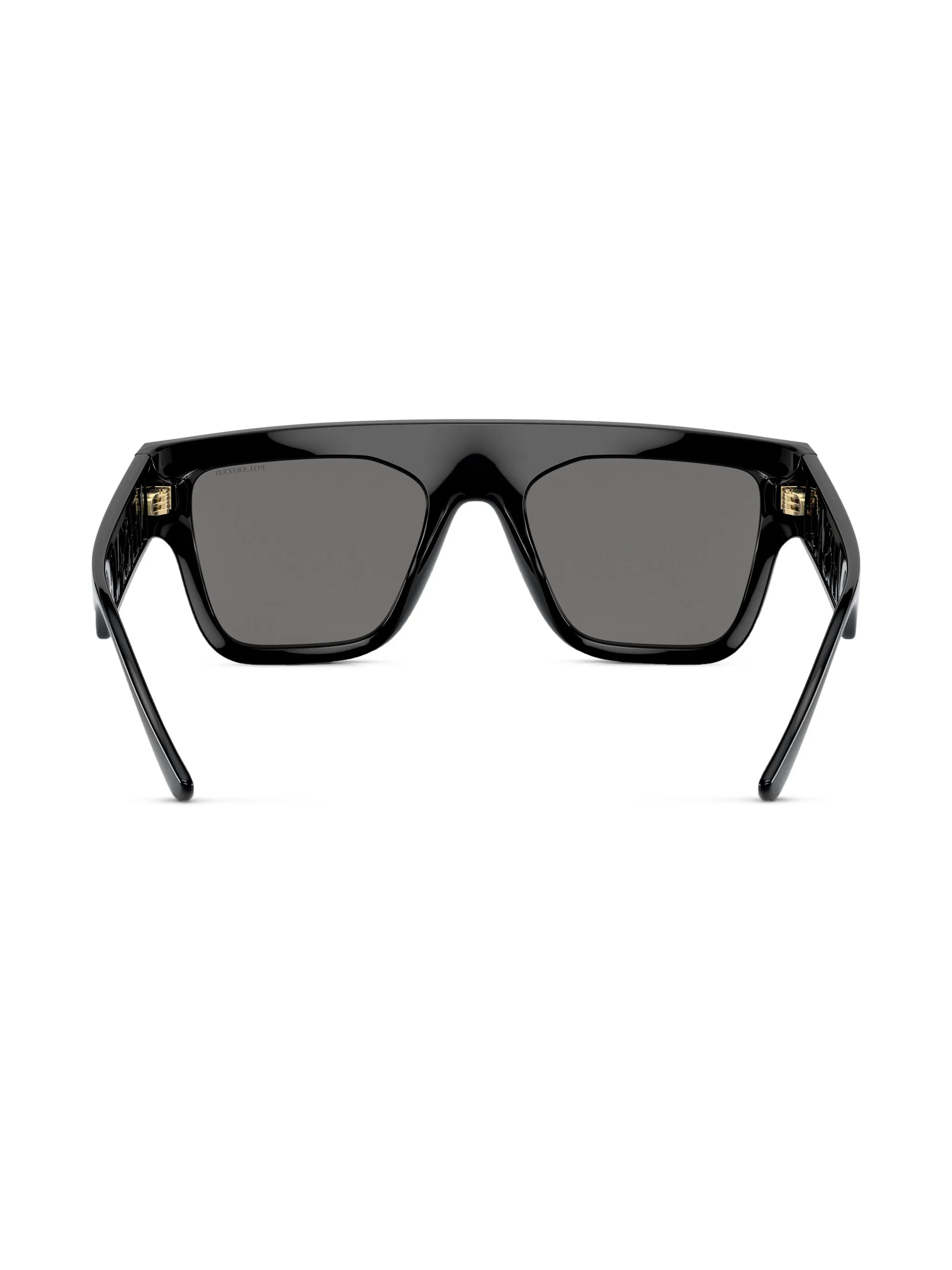 logo-embossed square-frame sunglasses