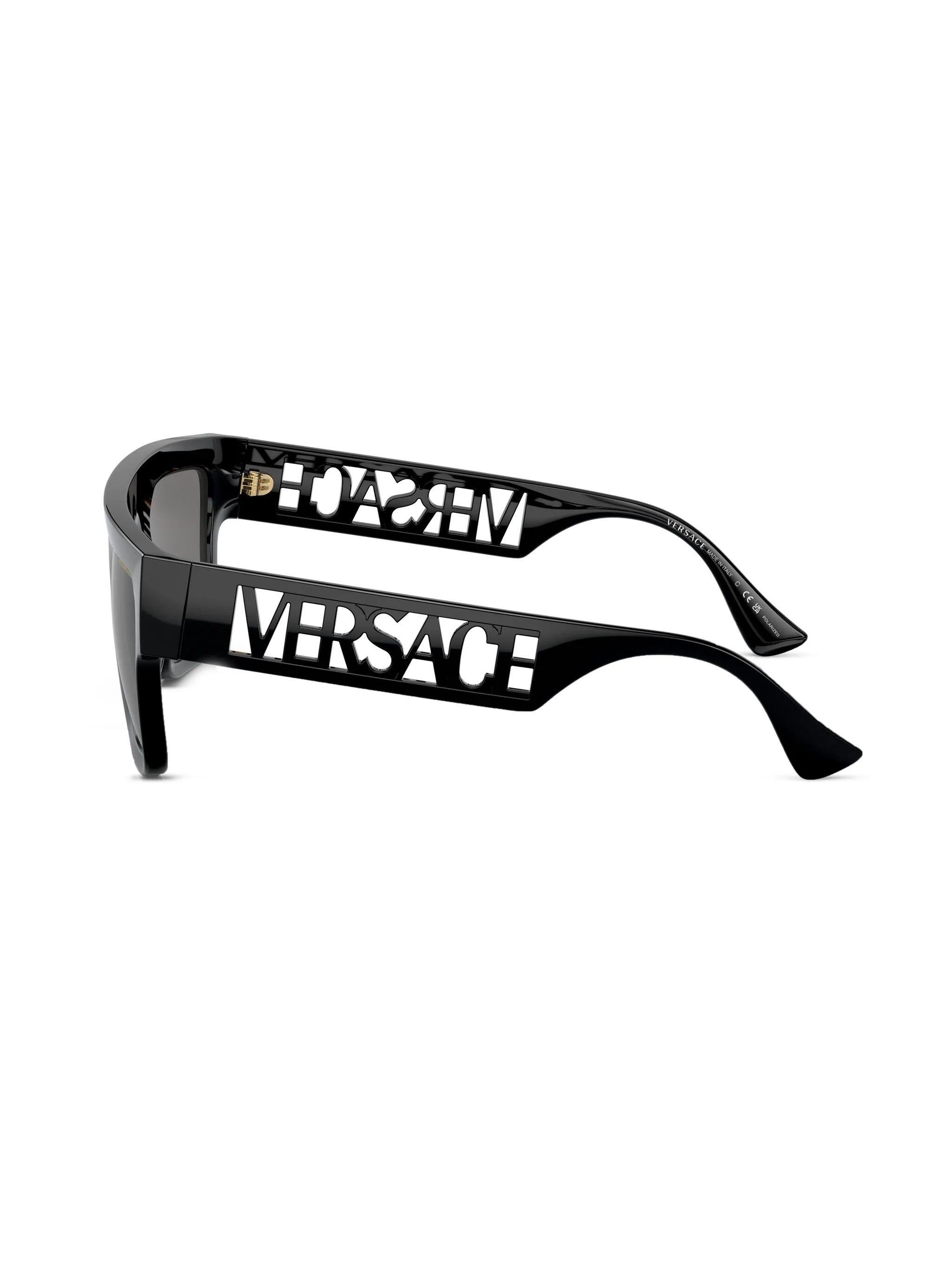logo-embossed square-frame sunglasses