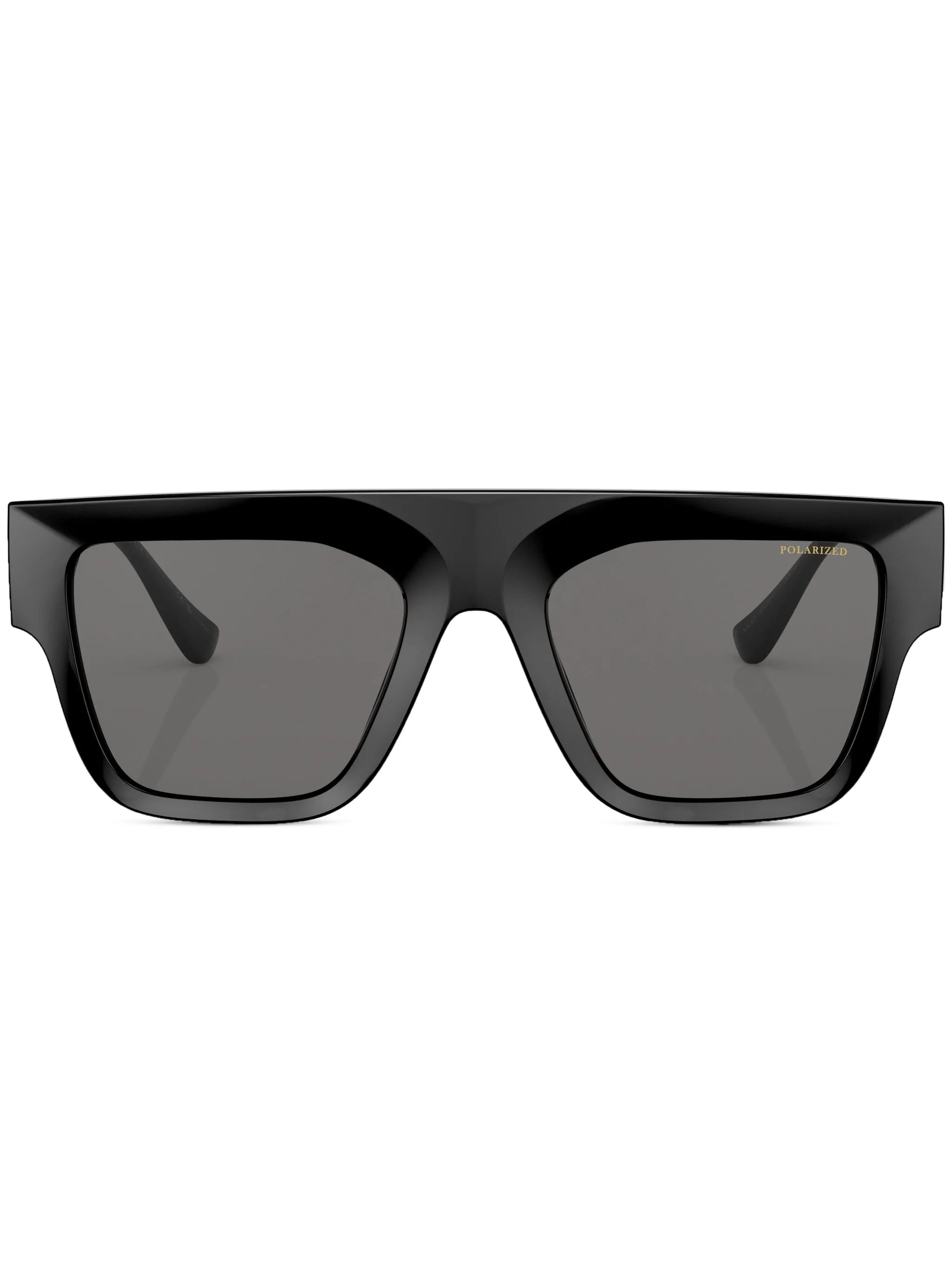 logo-embossed square-frame sunglasses