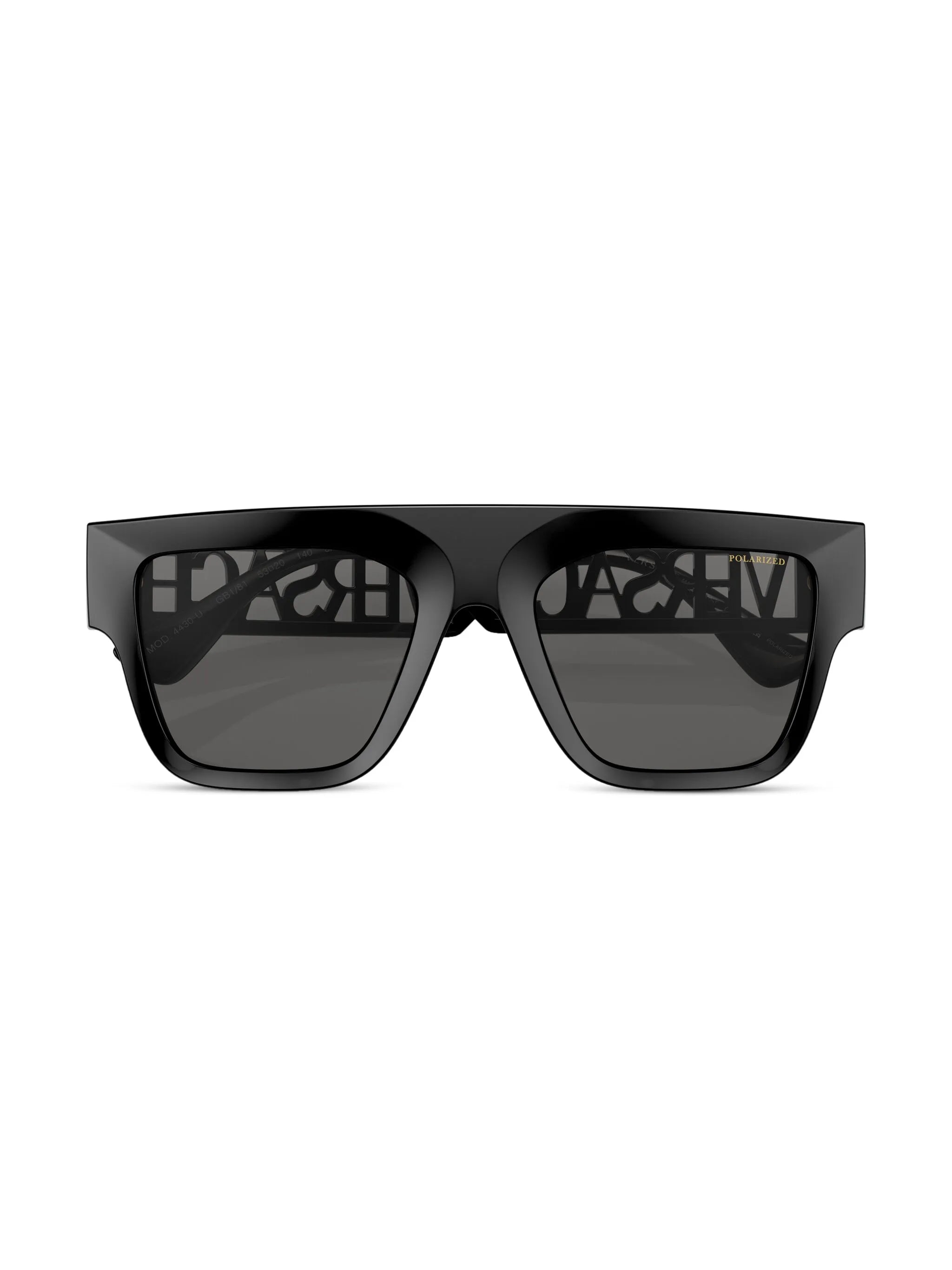 logo-embossed square-frame sunglasses