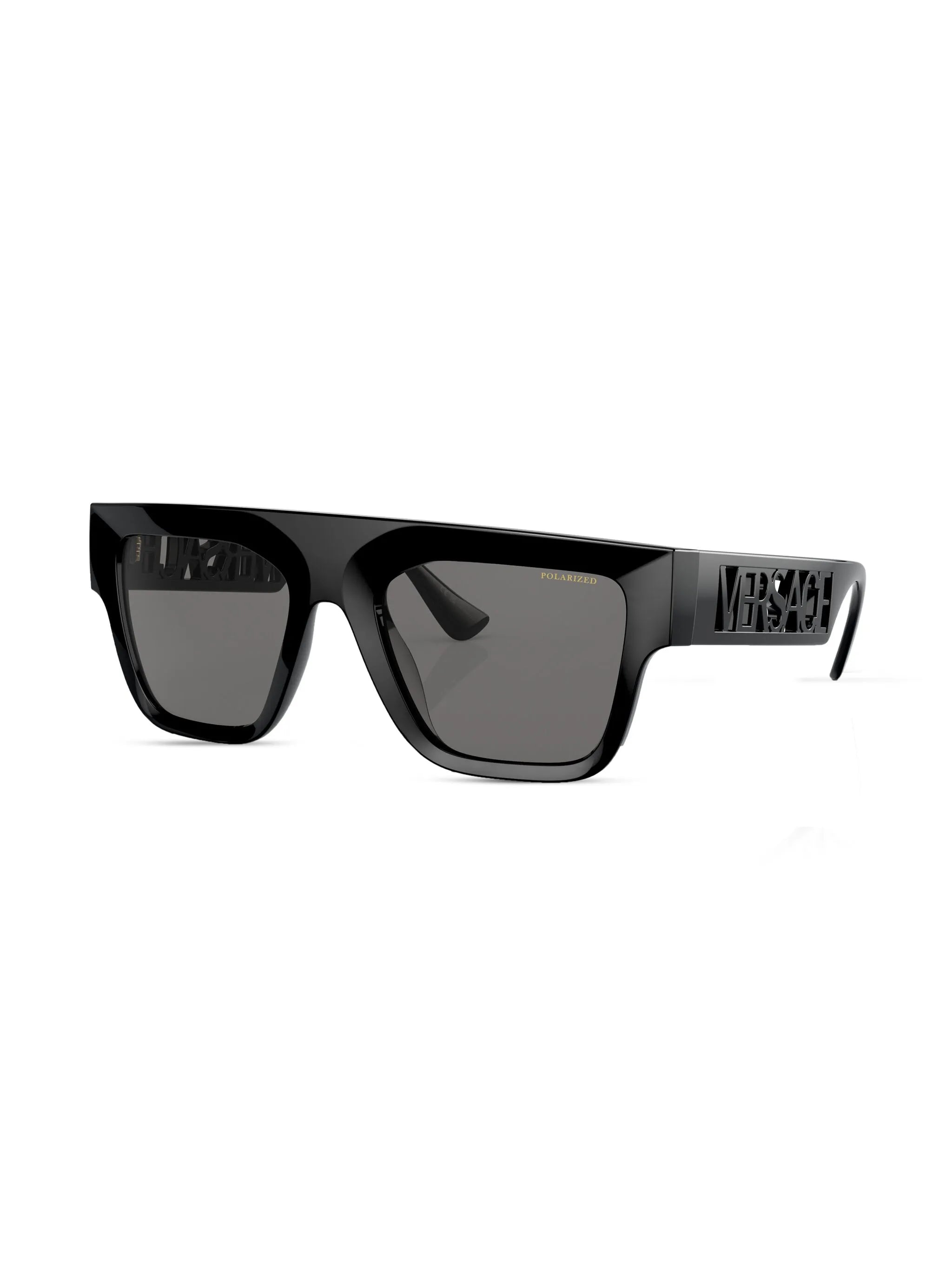 logo-embossed square-frame sunglasses
