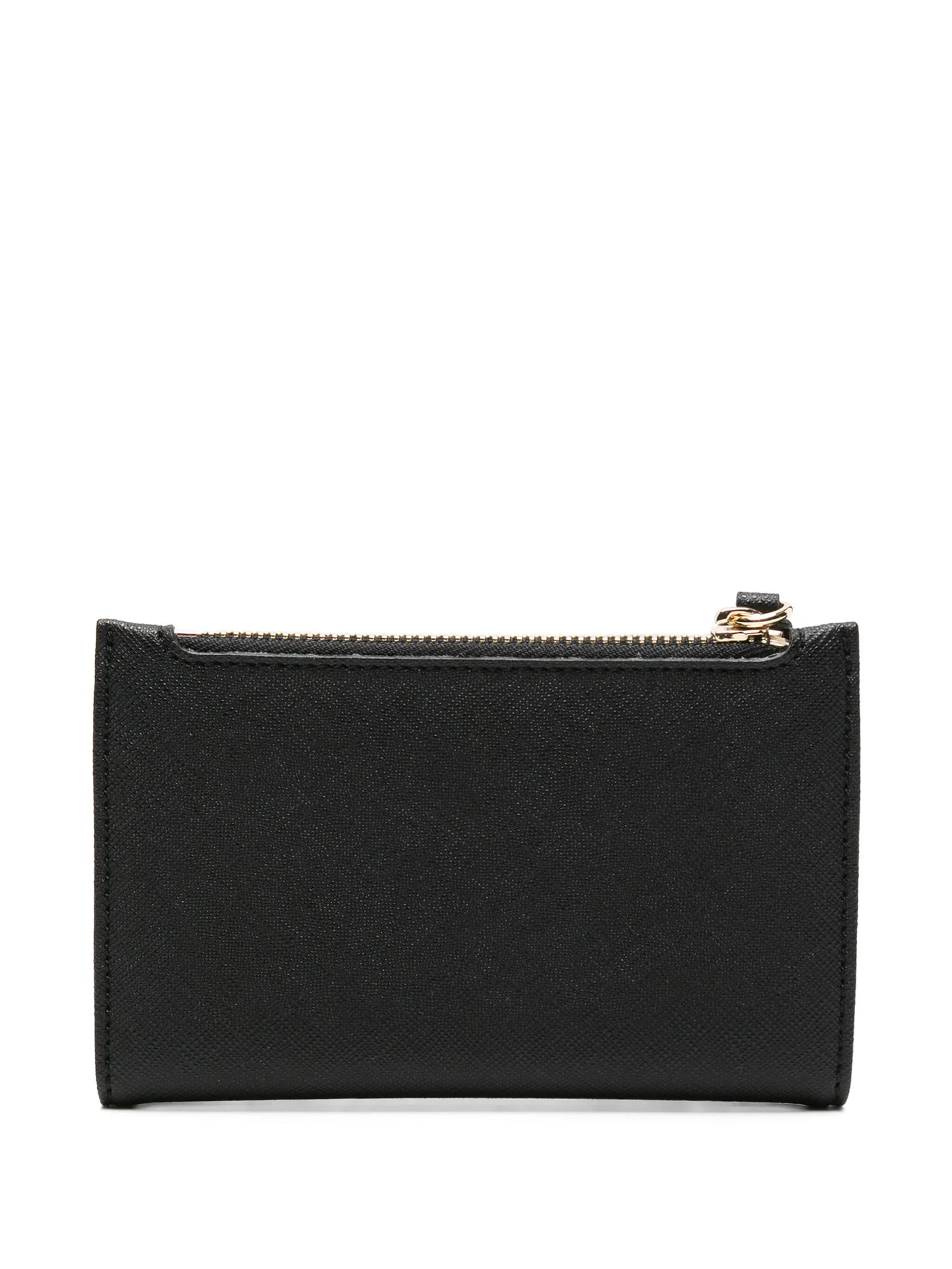 Saffiano Orb-plaque wallet