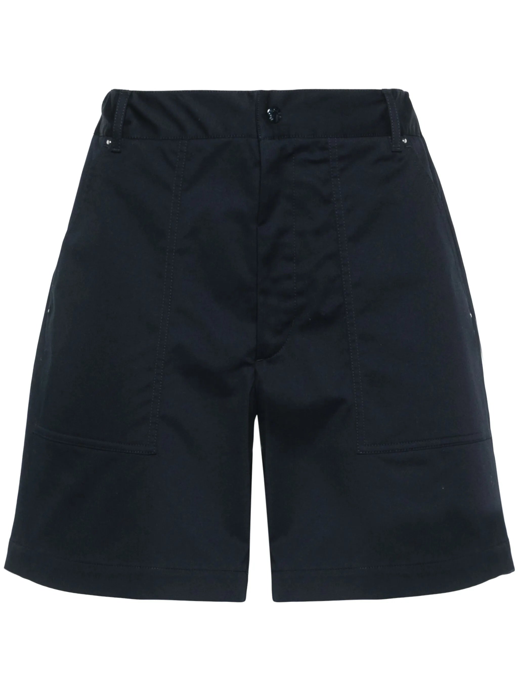 logo-patch shorts