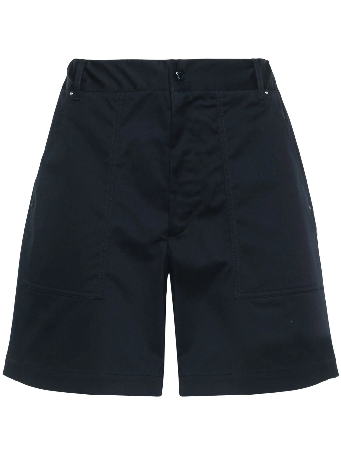 logo-patch shorts