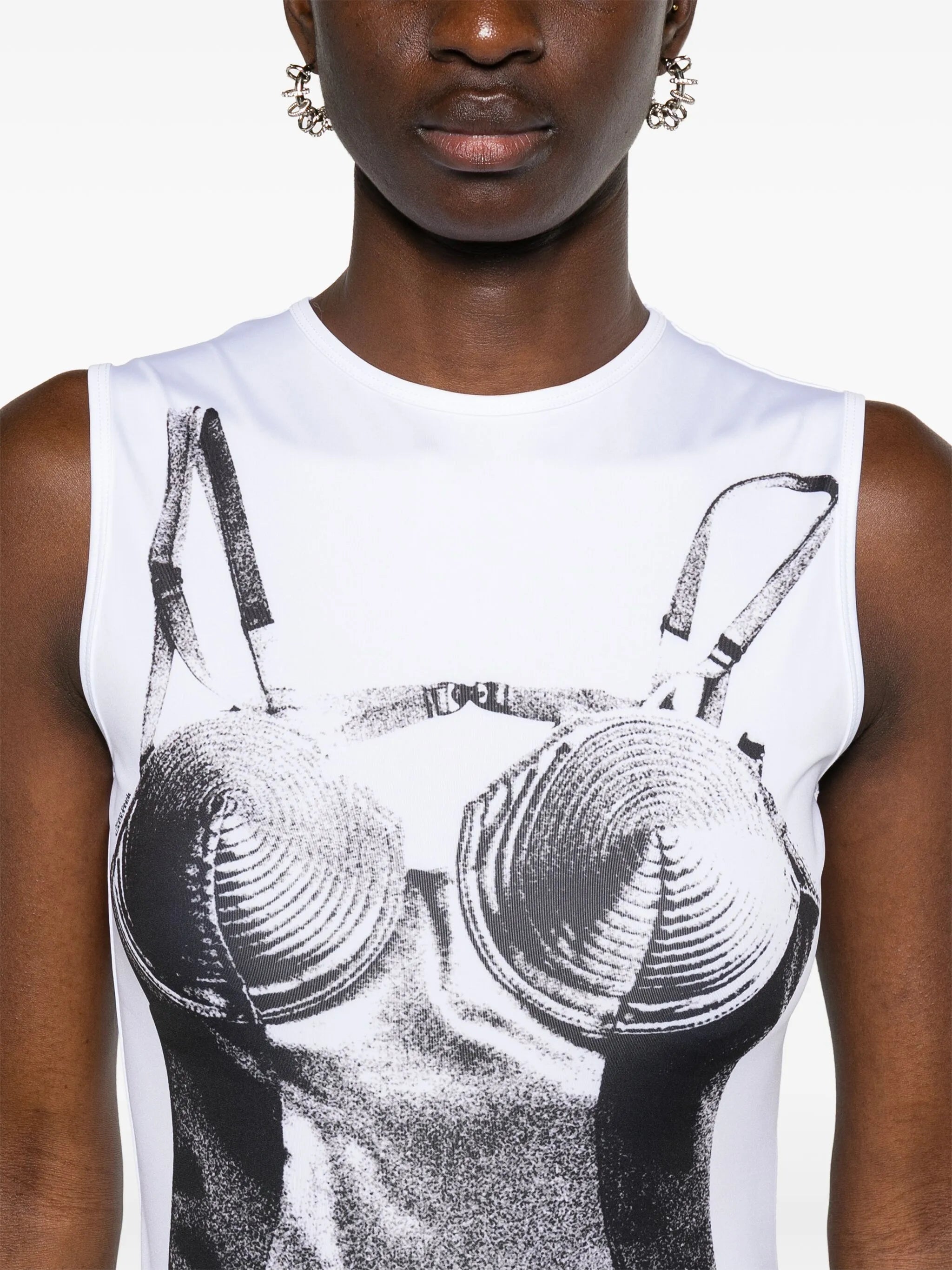 Madonna Corset trompe l'oeil body