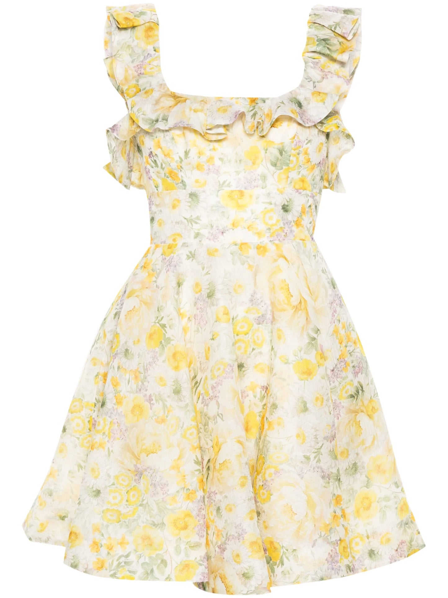 Harmony ruffled mini dress