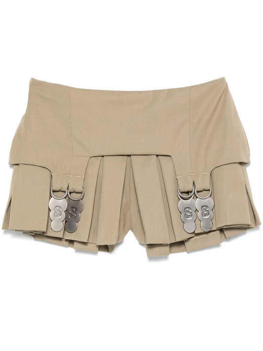 mini belt culottes