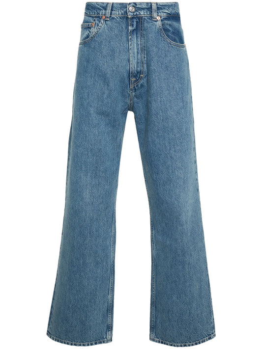 Third Cut logo-patch jeans