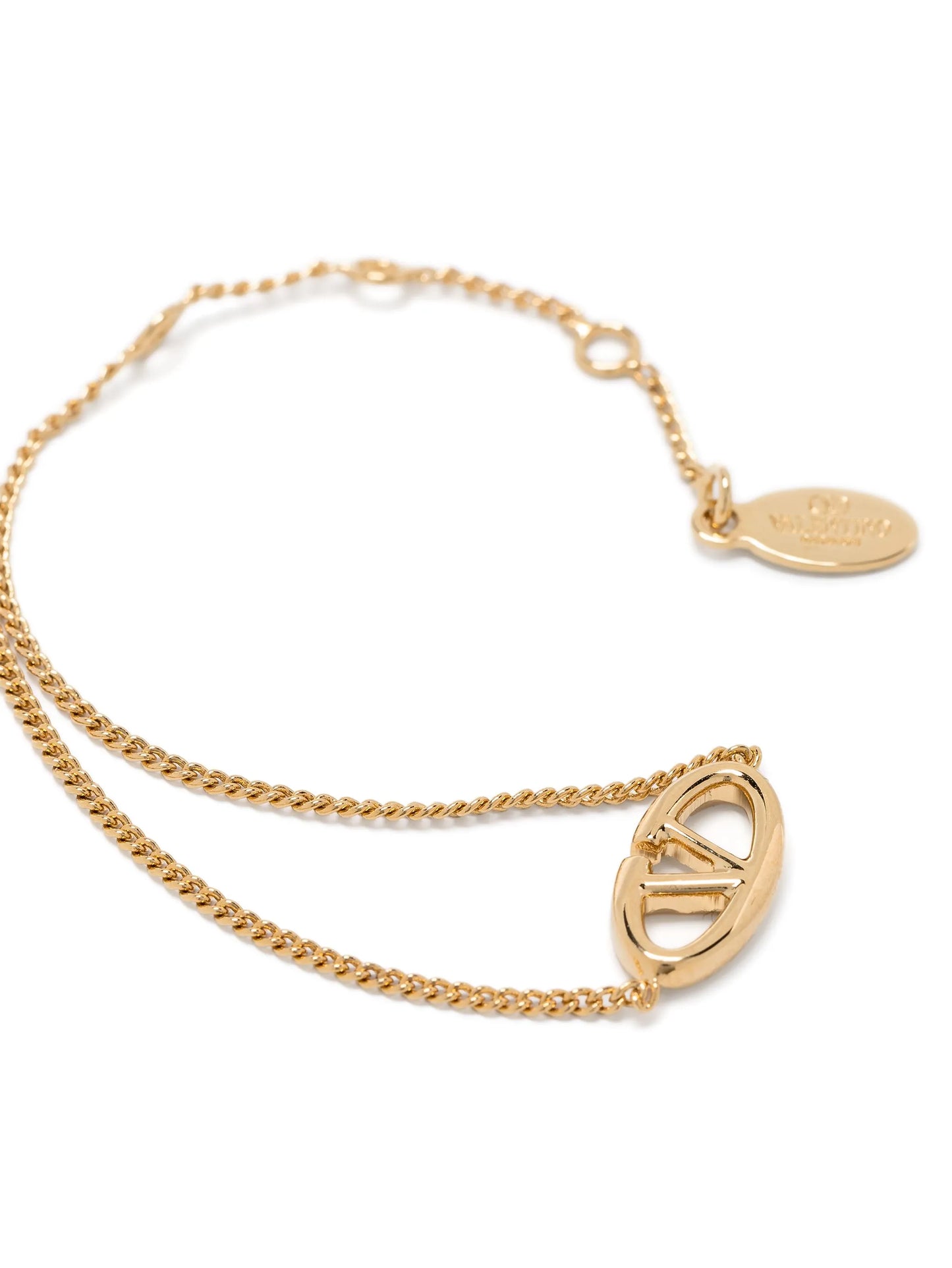 VLogo chain-link bracelet