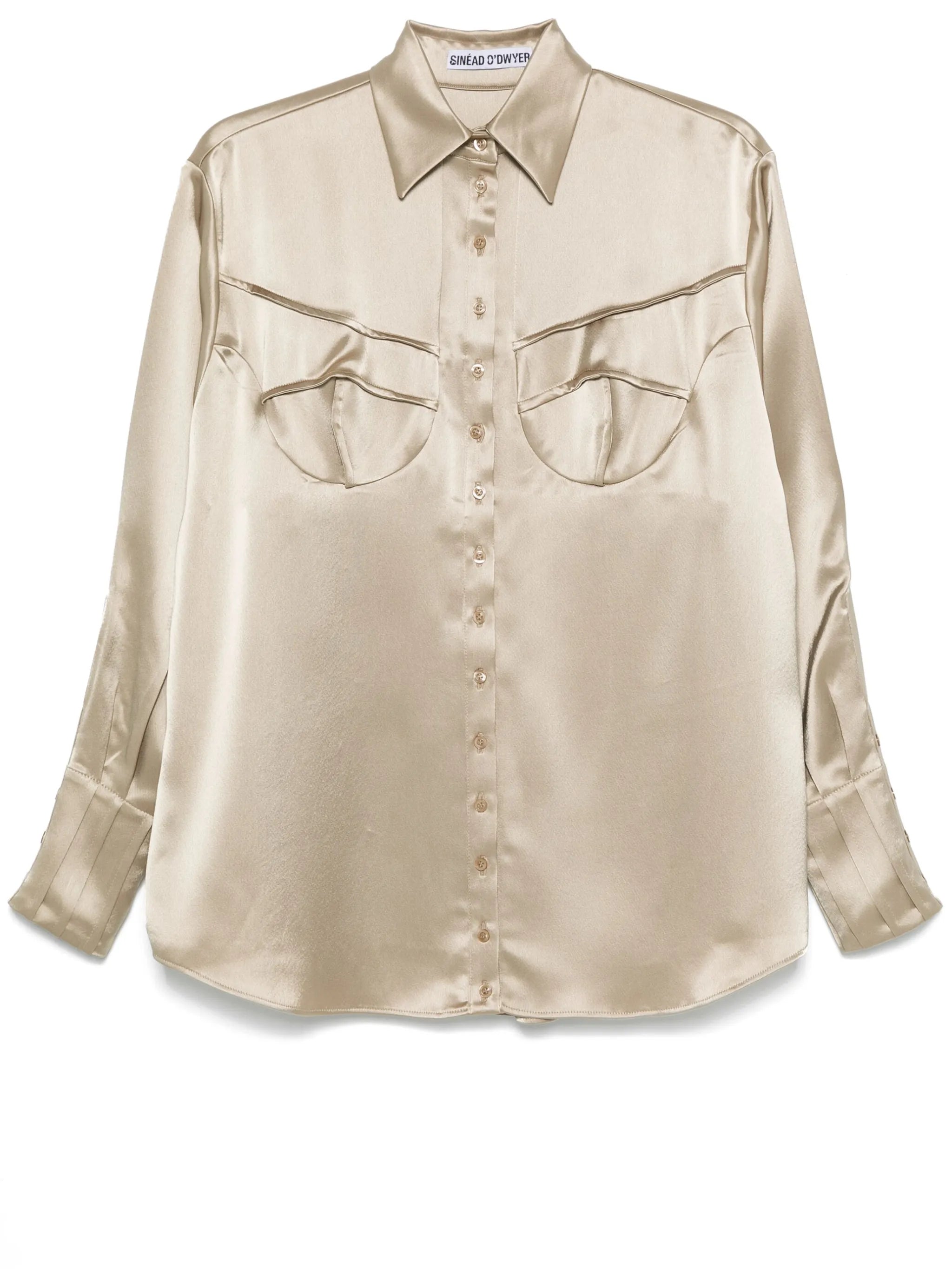 satin shirt