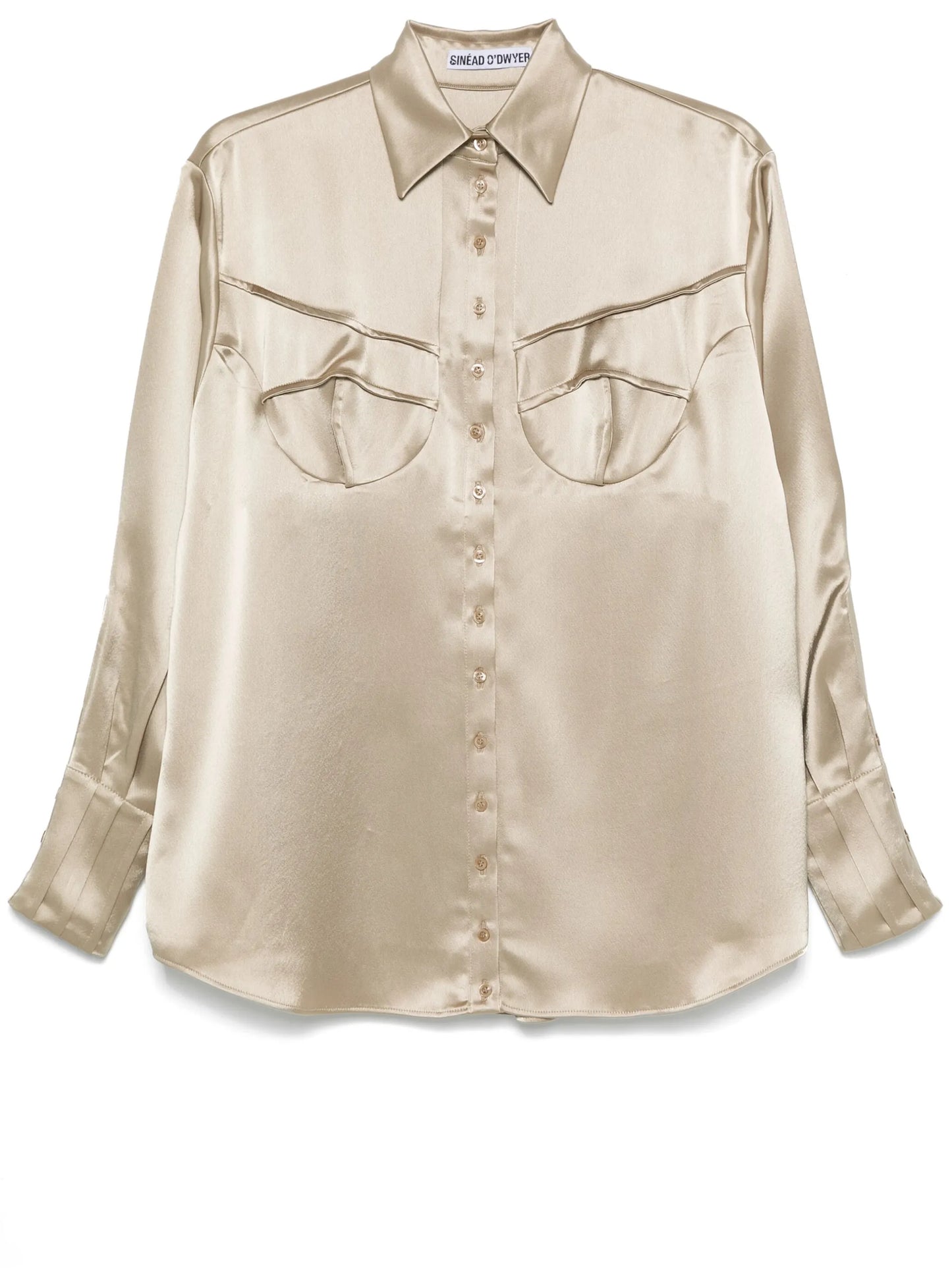 satin shirt