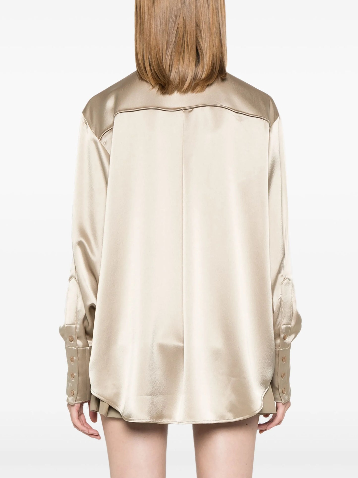 satin shirt