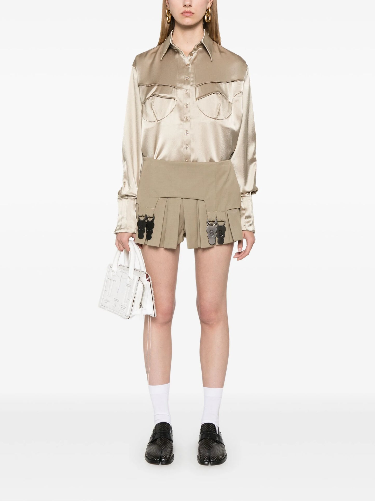 satin shirt