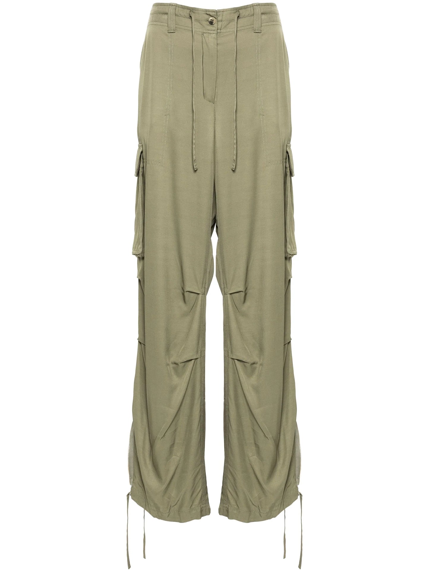 wide-leg cargo pants